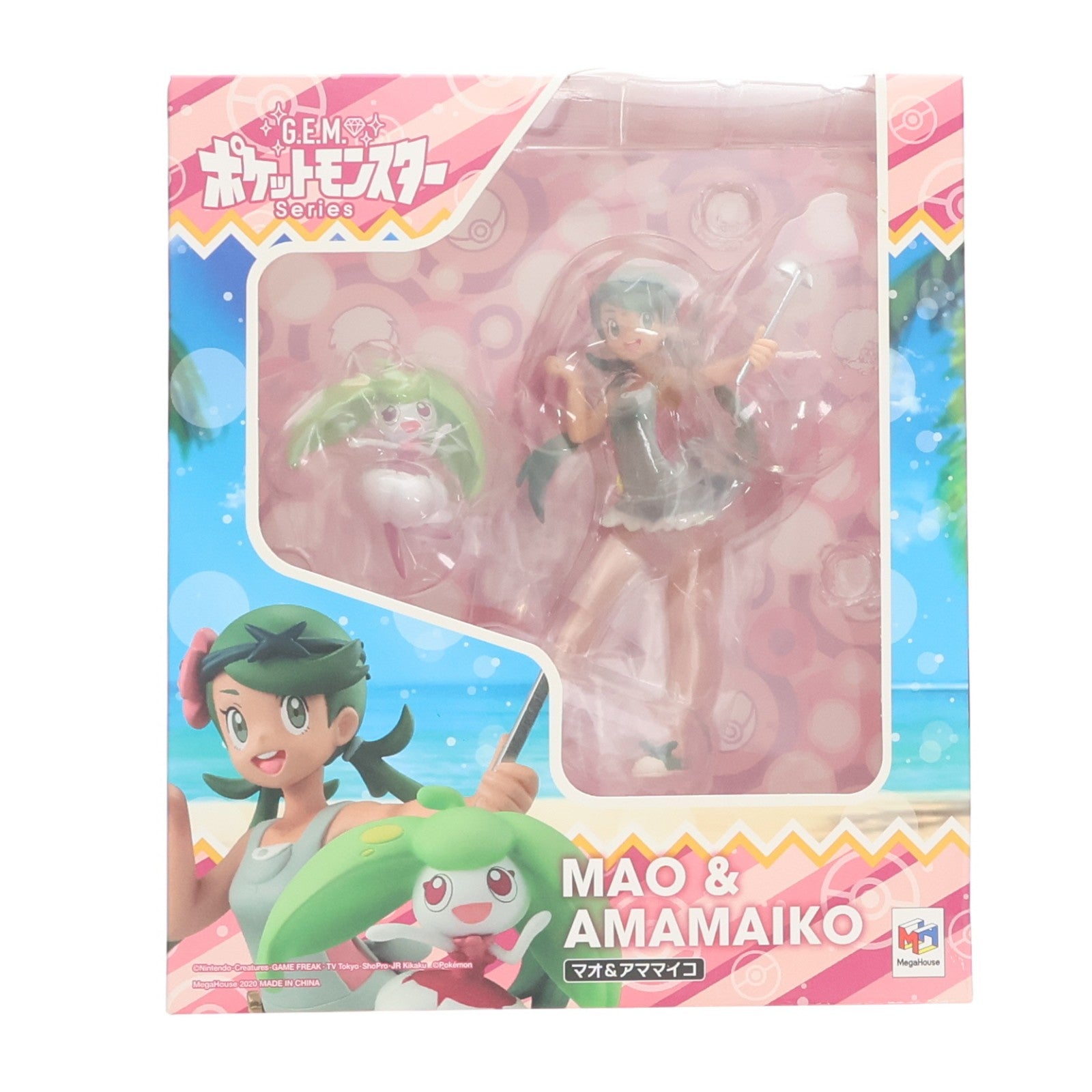 【中古即納】[FIG] G.E.M.シリーズ マオ&アママイコ ポケットモンスター 完成品 フィギュア メガハウス(20200723)