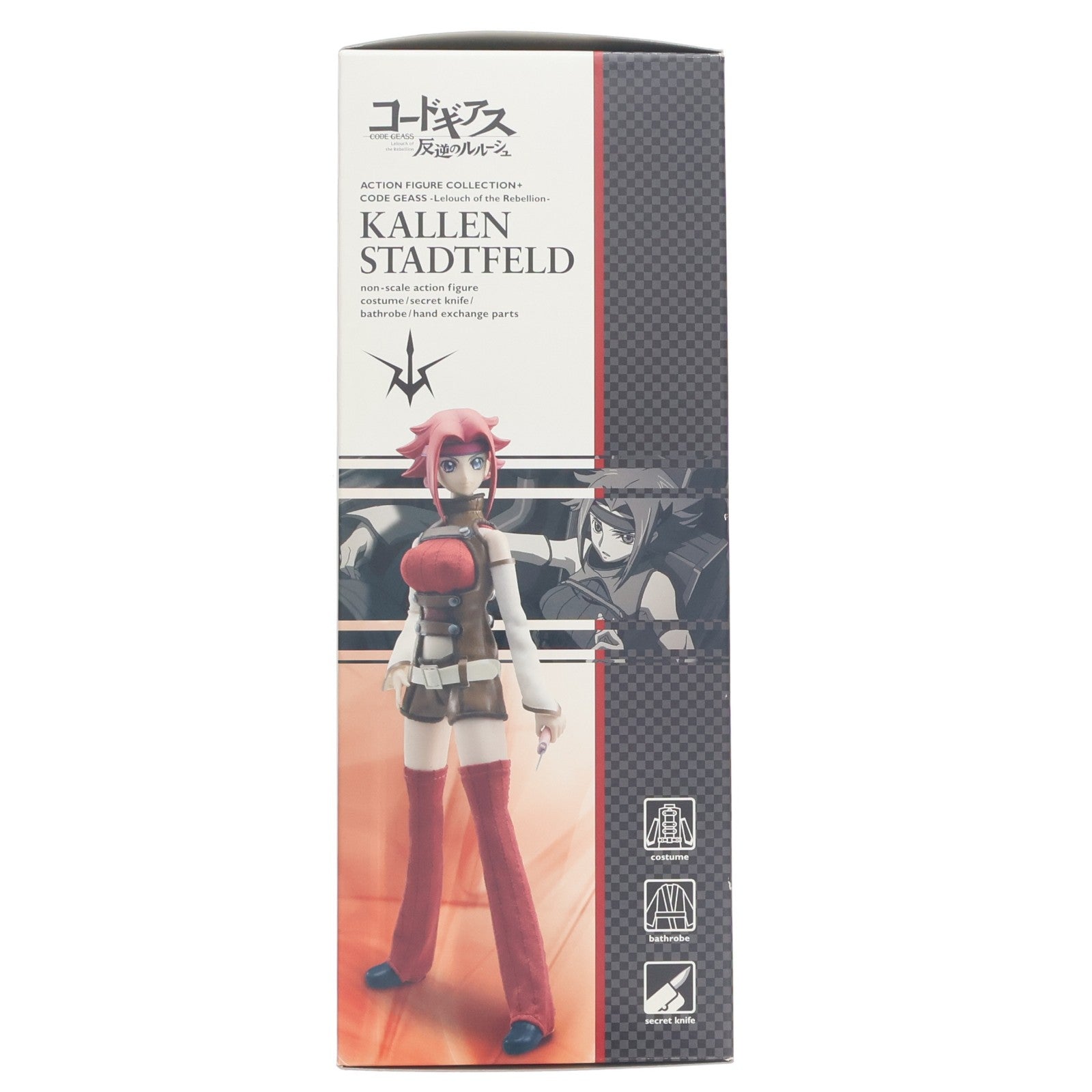 【中古即納】[FIG] アクションフィギュアコレクション+ カレン・シュタットフェルト コードギアス 反逆のルルーシュ 完成品 可動フィギュア メガハウス(20080302)