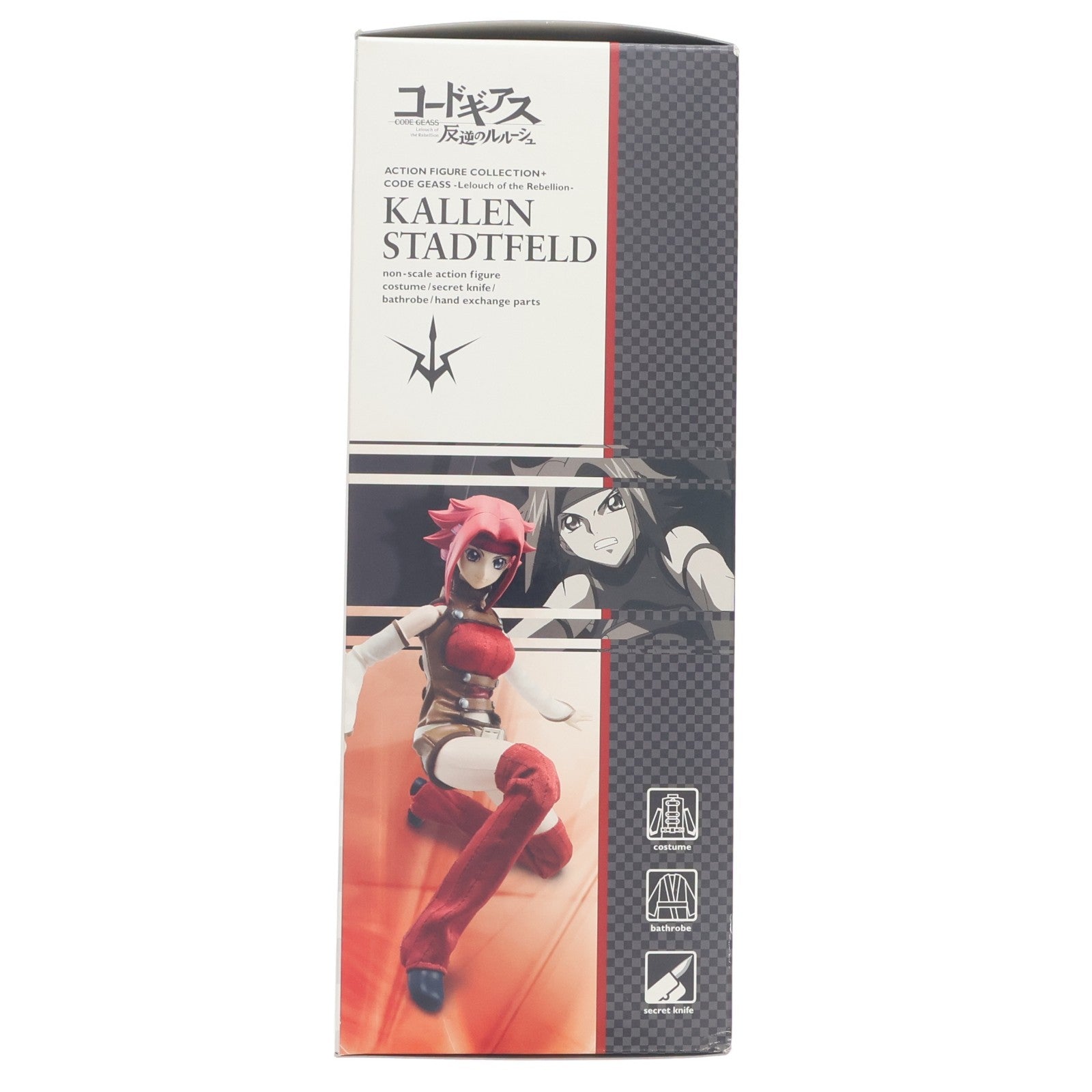 【中古即納】[FIG] アクションフィギュアコレクション+ カレン・シュタットフェルト コードギアス 反逆のルルーシュ 完成品 可動フィギュア メガハウス(20080302)