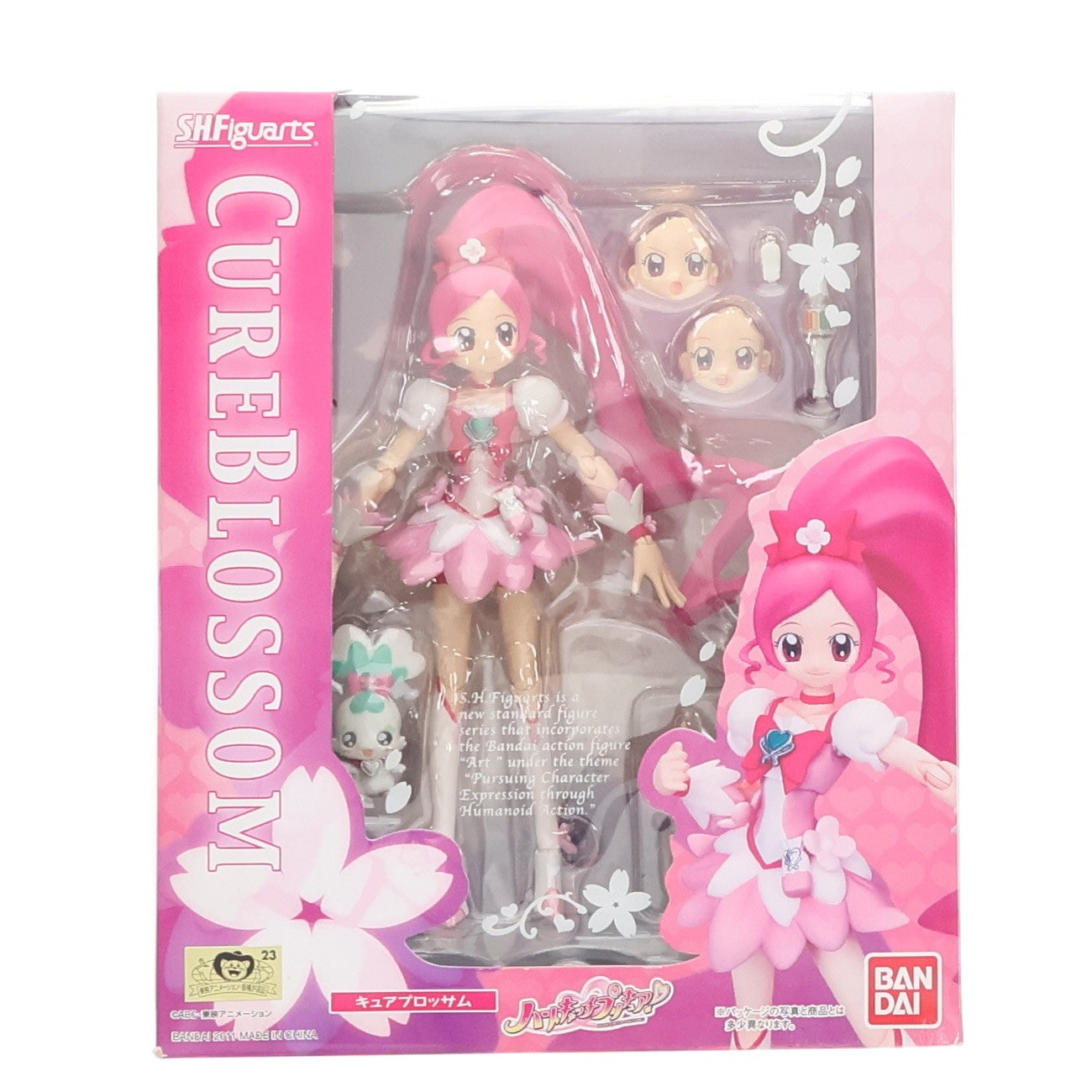 【中古即納】[FIG] S.H.Figuarts(フィギュアーツ) キュアブロッサム ハートキャッチプリキュア! 完成品 可動フィギュア バンダイ(20110319)