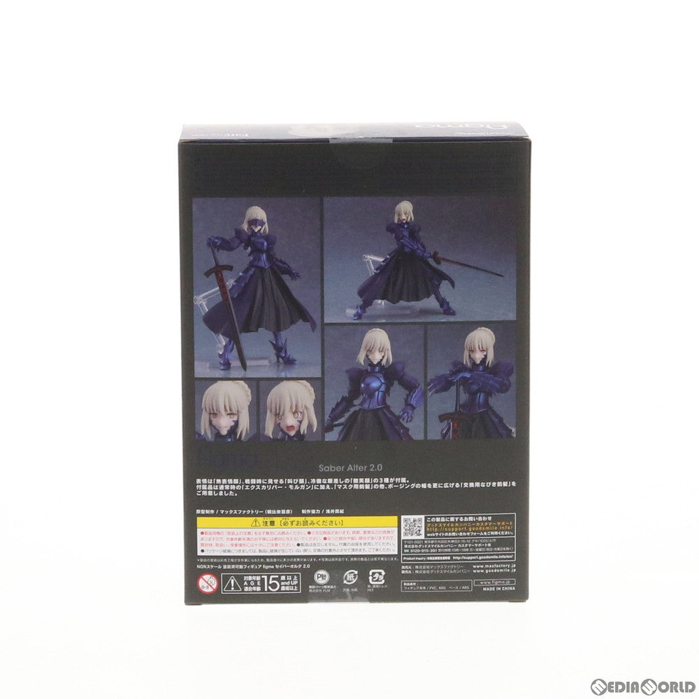 【中古即納】[FIG] figma(フィグマ) 432 セイバーオルタ 2.0 劇場版 Fate/stay night[Heaven's Feel](フェイト/ステイナイト ヘブンズフィール) 完成品 可動フィギュア マックスファクトリー(20191110)