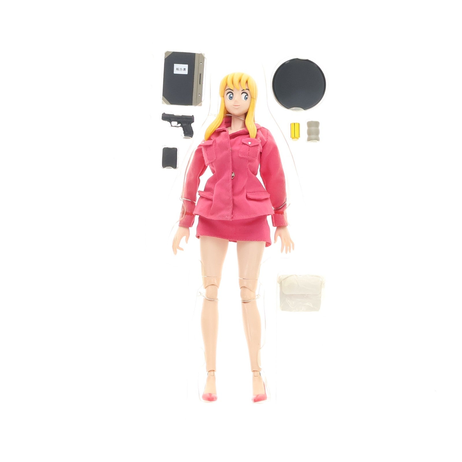 【中古即納】[FIG] 秋本麗子(あきもとれいこ) こちら葛飾区亀有公園前派出所 スタイリッシュコレクション NO.10 完成品 可動フィギュア  メディコム・トイ(19991231)