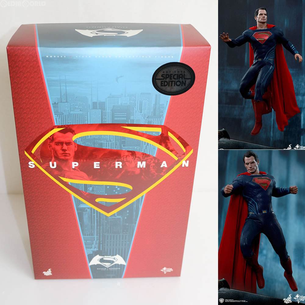 【中古即納】[FIG] ムービー・マスターピース スーパーマン バットマン vs スーパーマン ジャスティスの誕生 1/6スケールフィギュア(MM#343) ホットトイズ(20160701)