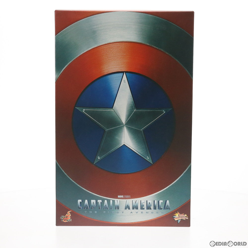 【中古即納】[FIG] ムービー・マスターピース キャプテン・アメリカ キャプテン・アメリカ:ザ・ファースト・アベンジャー 1/6 完成品 可動フィギュア(MMS156) ホットトイズ(20211231)