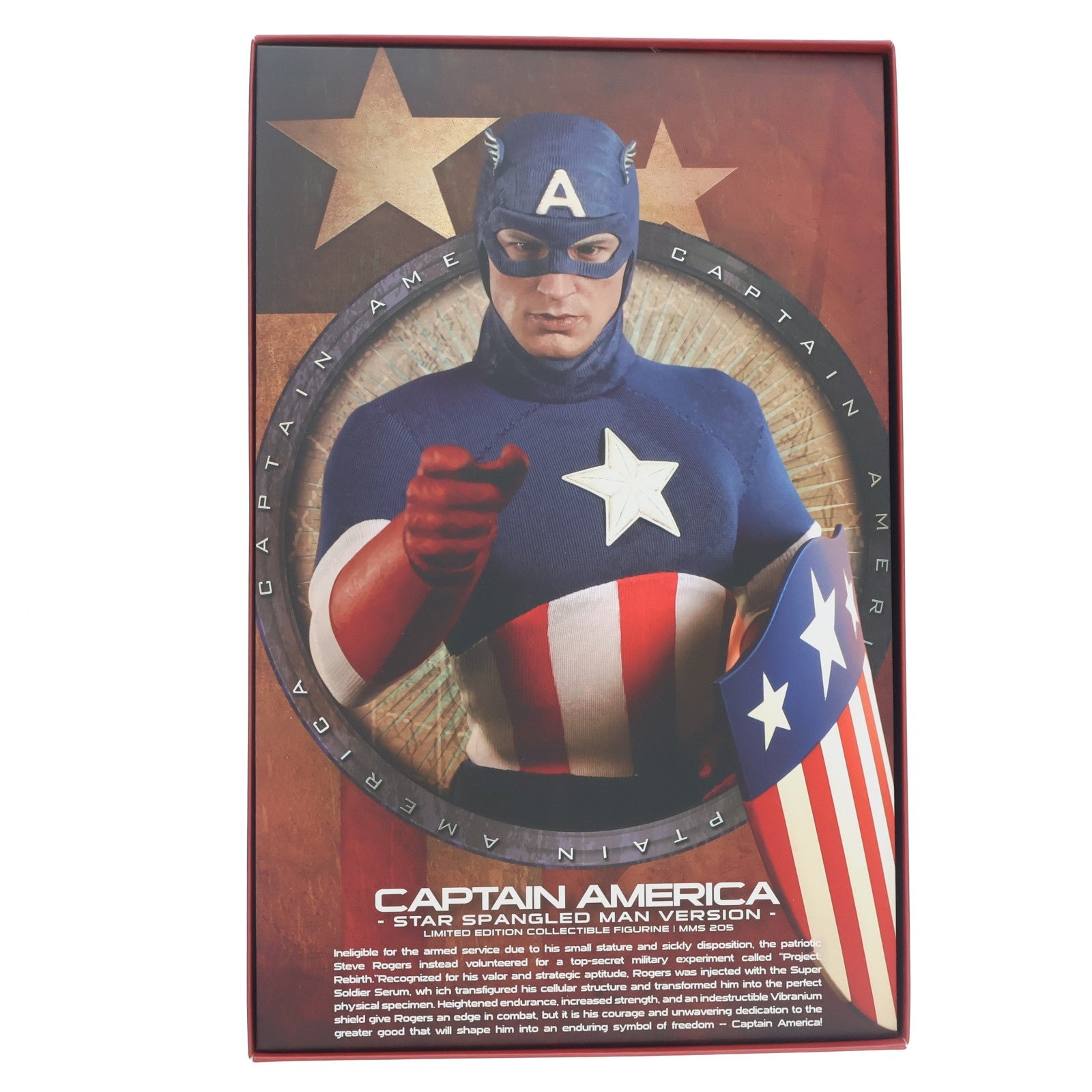 【中古即納】[FIG] トイサピエンス限定 ムービー・マスターピース キャプテン・アメリカ(アーミー・マスコット版) キャプテン・アメリカ/ザ・ファースト・アベンジャー 1/6 完成品 アクションフィギュア(MMS205) ホットトイズ(20130824)