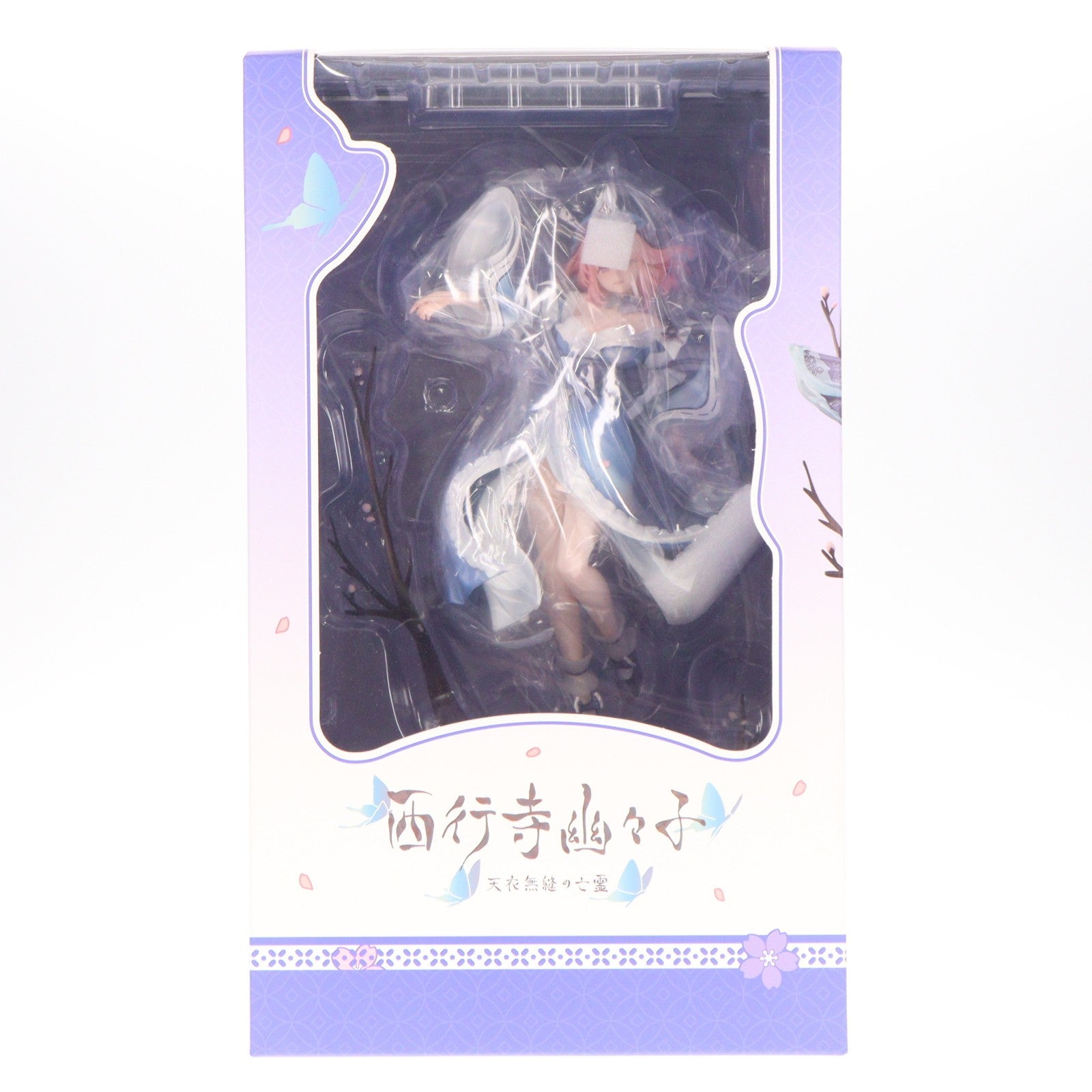 【中古即納】[FIG] 初回限定特典&色紙付属 西行寺幽々子(さいぎょうじゆゆこ) 天衣無縫の亡霊Ver. 東方Project 1/7 完成品 フィギュア(海外流通版) Solarain(ソラレーン)(20260731)