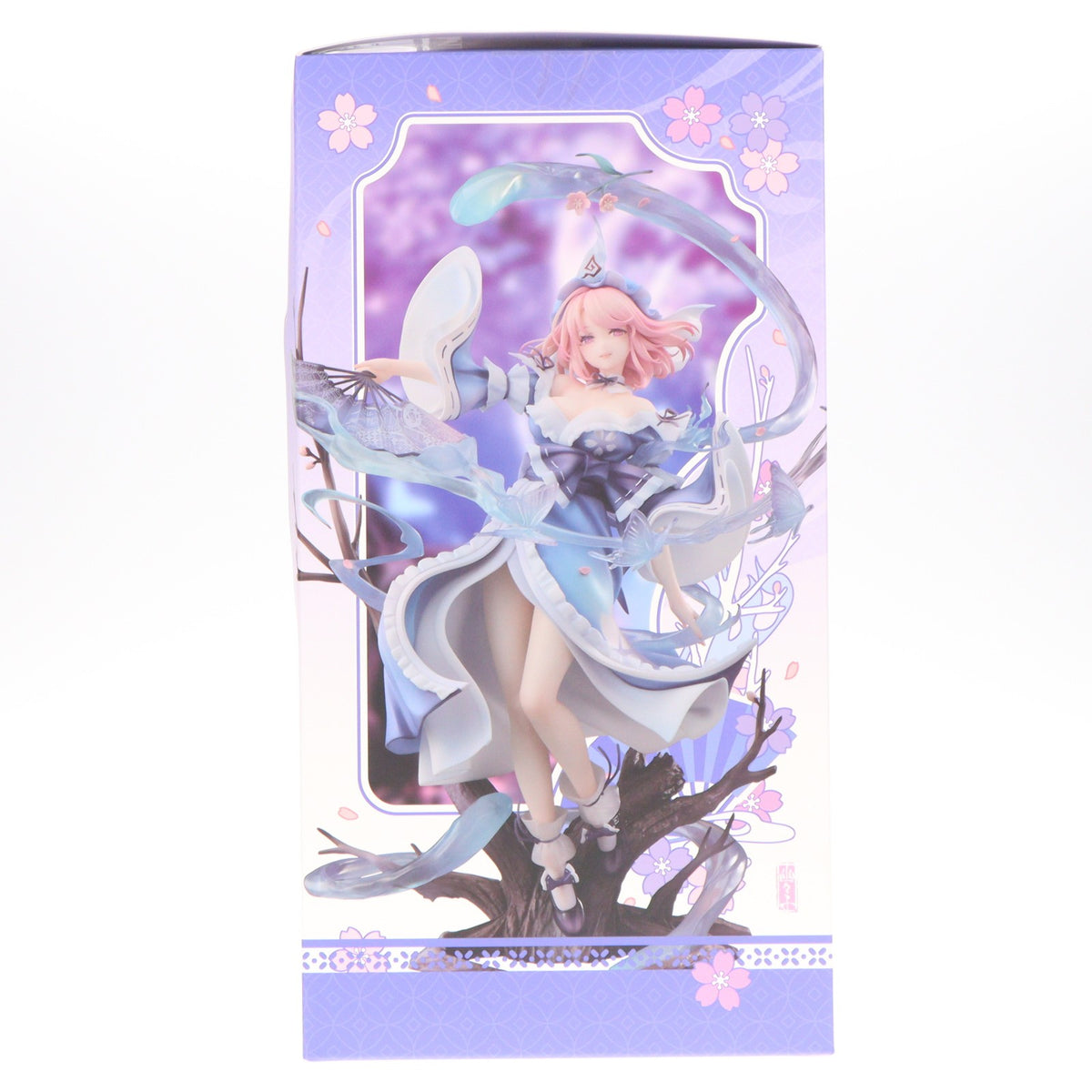 【中古即納】[FIG] 初回限定特典&色紙付属 西行寺幽々子(さいぎょうじゆゆこ) 天衣無縫の亡霊Ver. 東方Project 1/7 完成品 フィギュア(海外流通版) Solarain(ソラレーン)(20260731)
