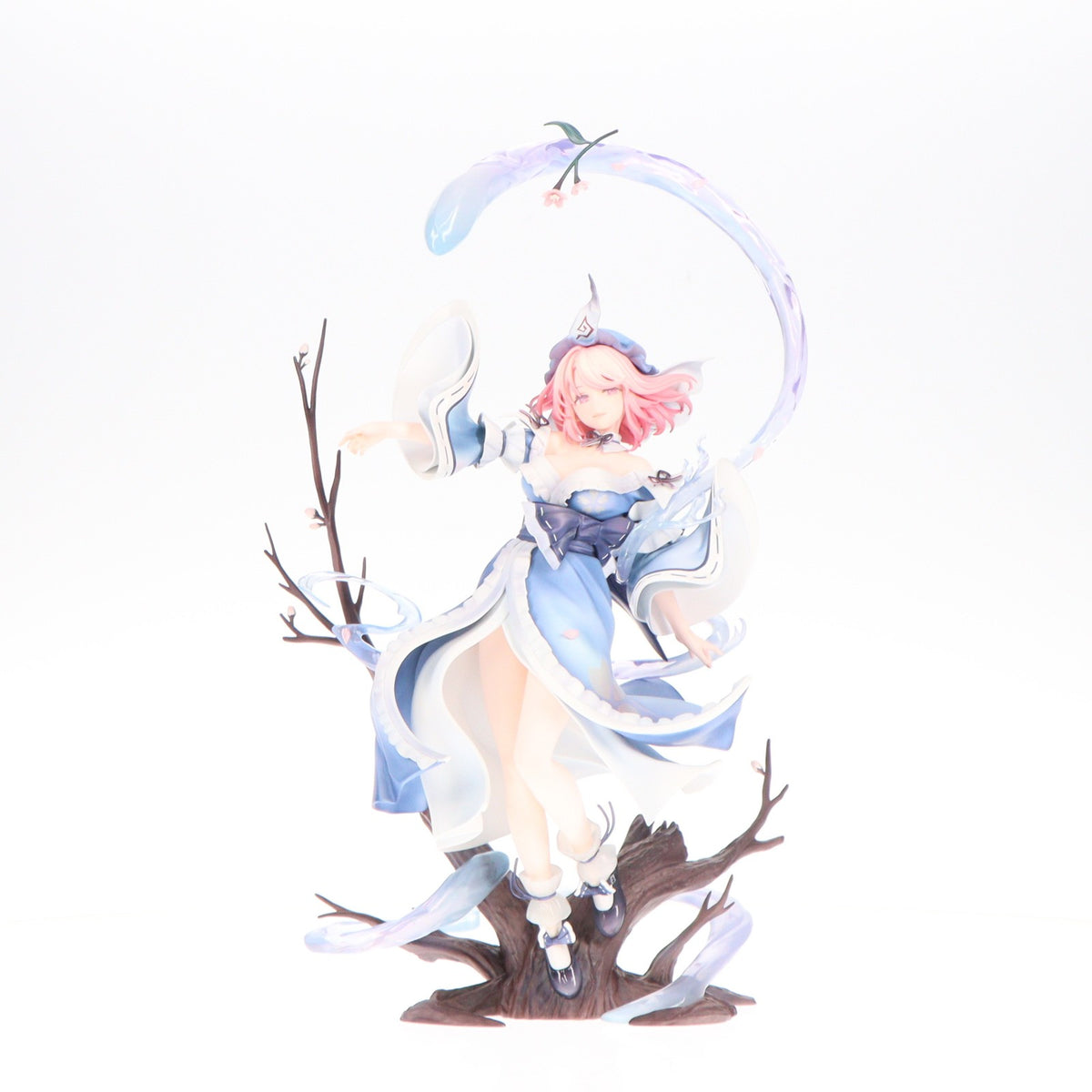 【中古即納】[FIG] 初回限定特典&色紙付属 西行寺幽々子(さいぎょうじゆゆこ) 天衣無縫の亡霊Ver. 東方Project 1/7 完成品 フィギュア(海外流通版) Solarain(ソラレーン)(20260731)