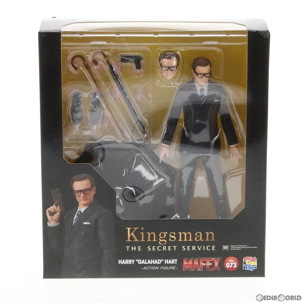 【中古即納】[FIG] マフェックス No.073 MAFEX Harry Galahad Hart(ハリー ガラハッド・ハート) Kingsman: The Secret Service(キングスマン) 完成品 可動フィギュア メディコム・トイ(20190127)