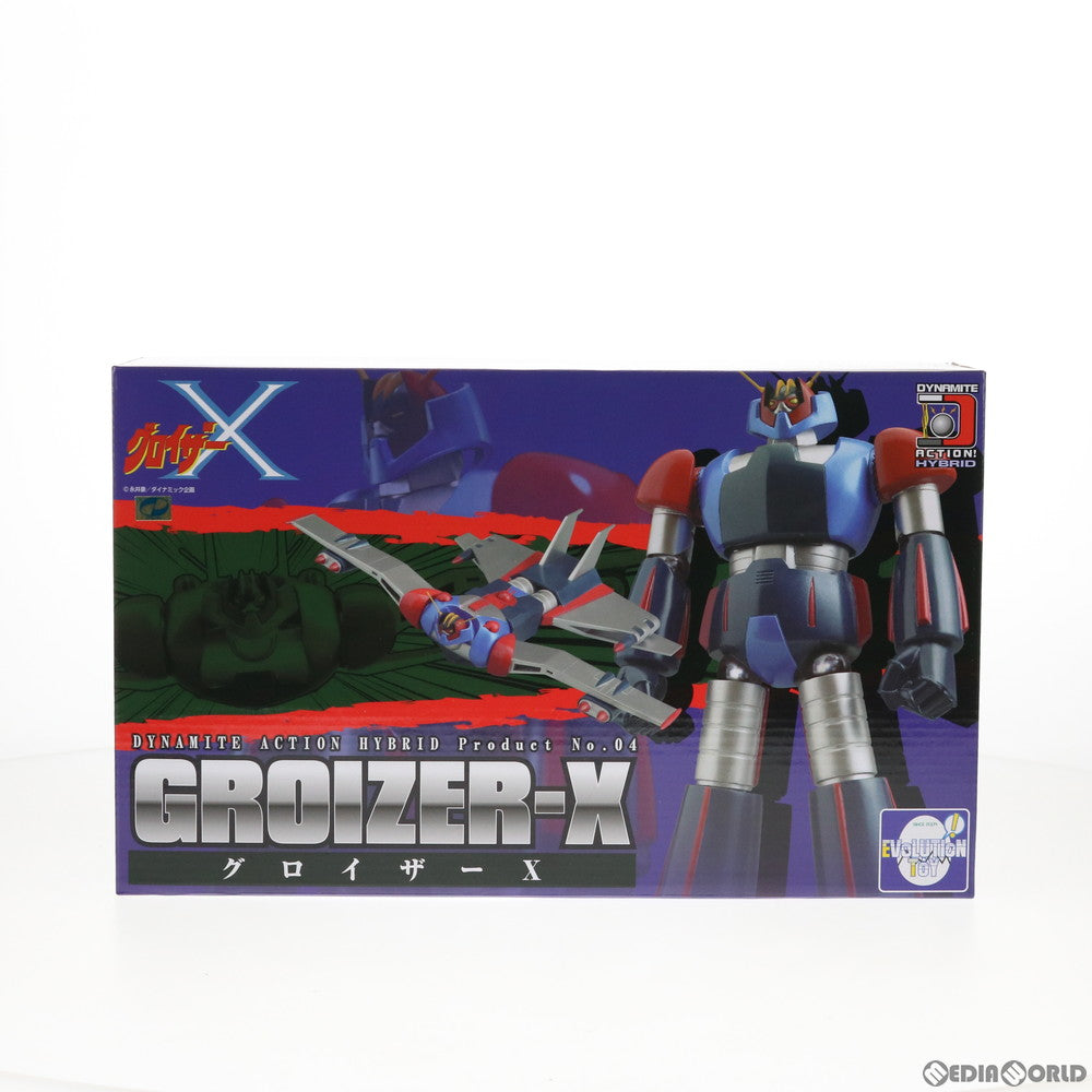 【中古即納】[FIG] ダイナマイトアクション! HYBRID No.4 グロイザーX 完成品 可動フィギュア エヴォリューショントイ(EVOLUTION・TOY)(20170823)