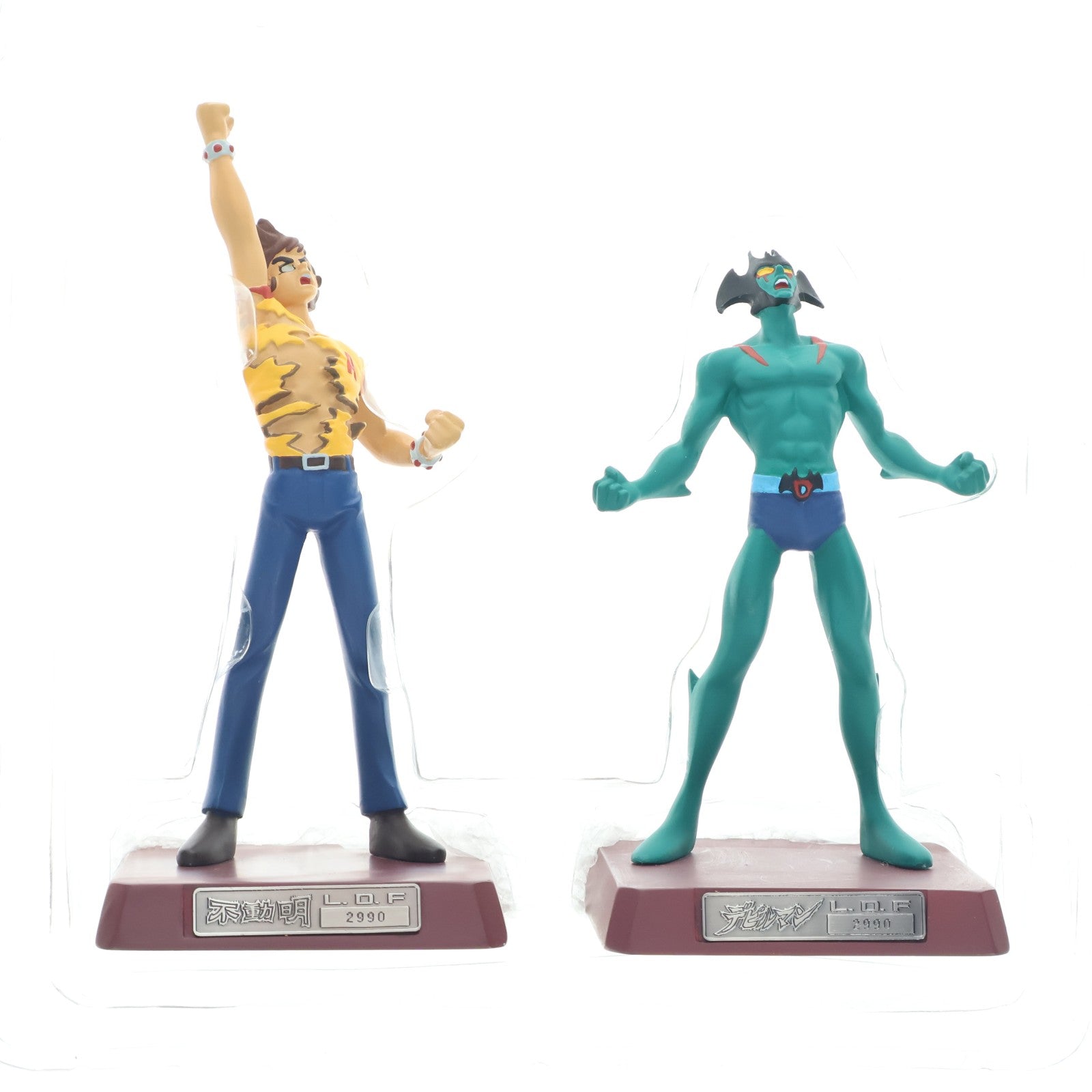 【中古即納】[FIG] L.D.F デビルマン&不動明(ふどうあきら) デビルマン 完成品 フィギュア ユニファイブ(19991231)