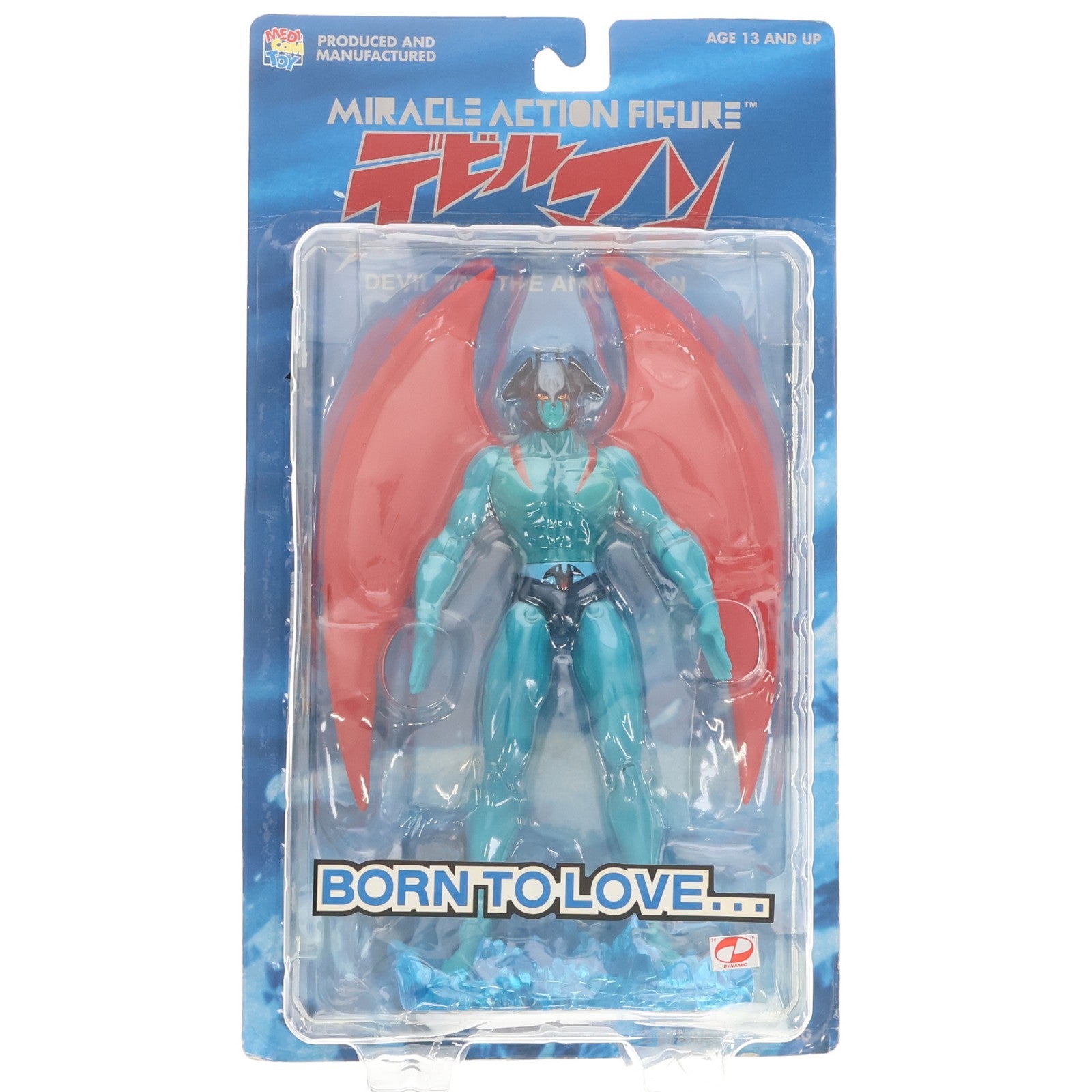 【中古即納】[FIG] ミラクルアクションフィギュア No.004 デビルマン(TV版) 完成品 可動フィギュア メディコム・トイ(19981130)