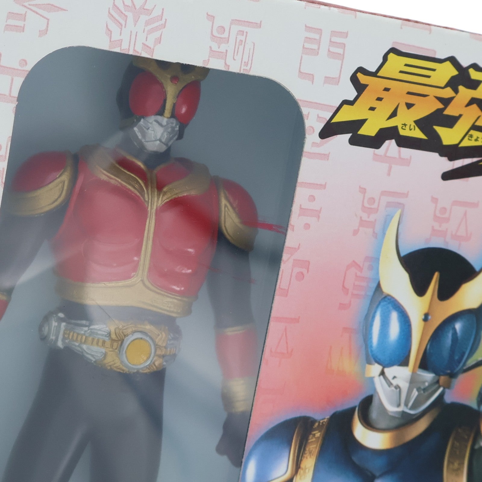 【中古即納】[SFT] (食玩) 最強ライダー3戦士 Aセット(ライジングドラゴン/ライジングマイティ/バッタ種怪人ゴ・バダー・バ) 仮面ライダークウガ ソフビフィギュア バンダイ(20001031)