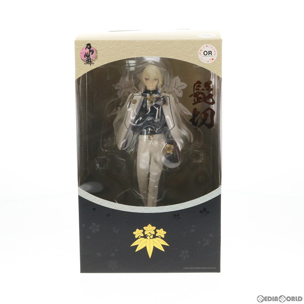 【中古即納】[FIG] GOODSMILE ONLINE SHOP限定特典付属 髭切(ひげきり) 刀剣乱舞-ONLINE- 1/8 完成品 フィギュア オランジュ・ルージュ(20181215)