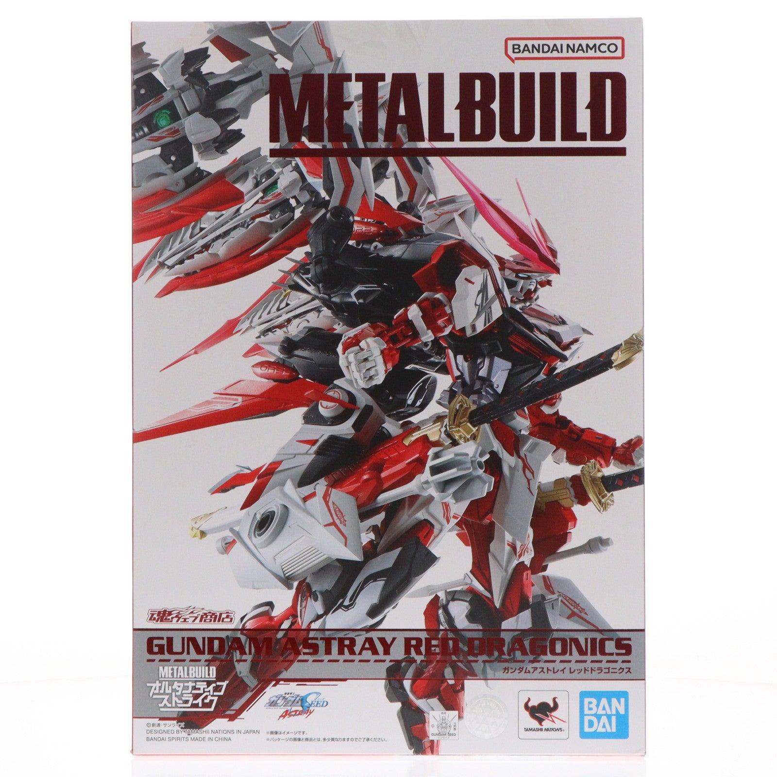 【中古即納】[FIG] 初期不良対応済 魂ウェブ商店限定 METAL BUILD ガンダムアストレイ レッドドラゴニクス 機動戦士ガンダムSEED DESTINY ASTRAY R(シード デスティニー アストレイ R) 完成品 可動フィギュア バンダイスピリッツ(20220831)