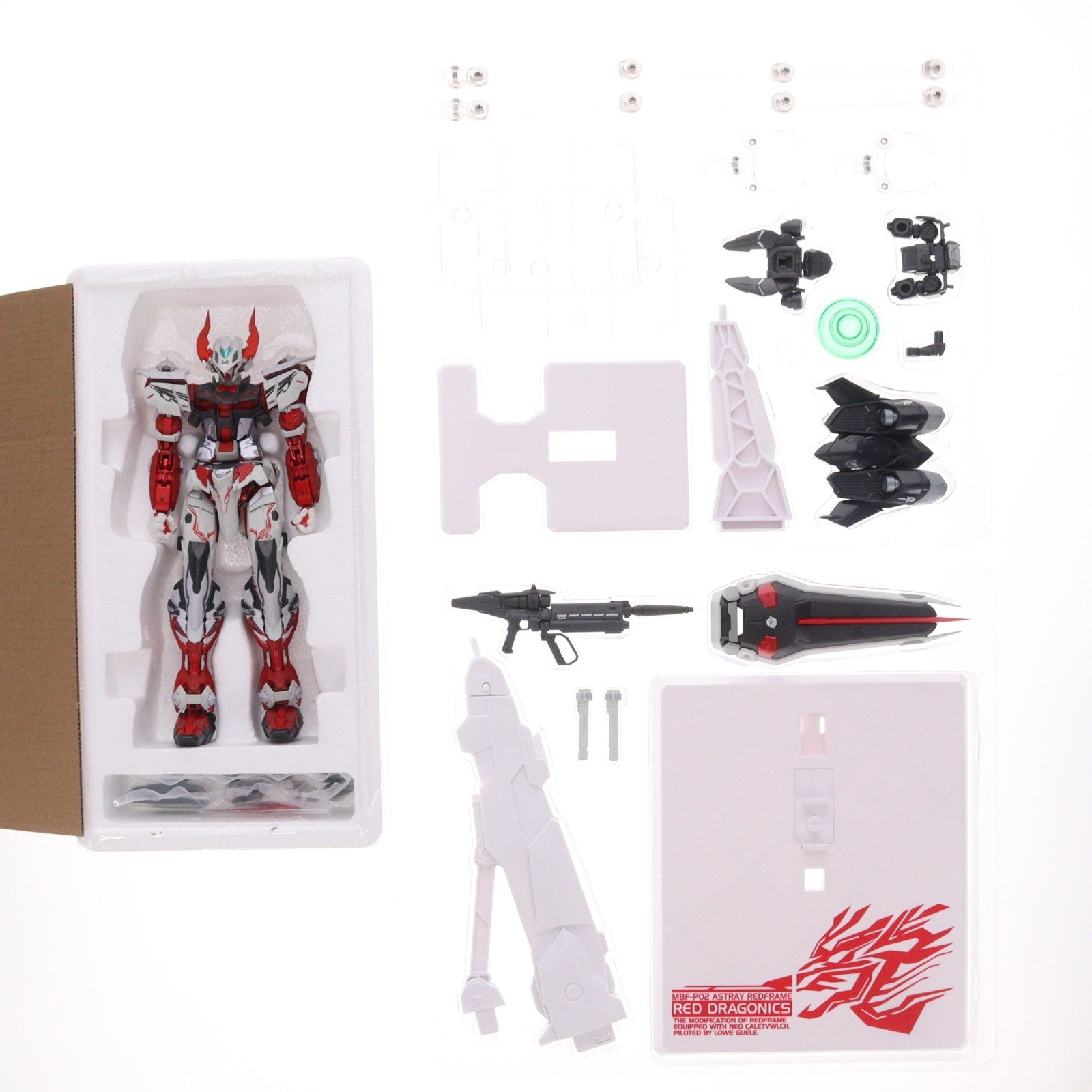 【中古即納】[FIG] 初期不良対応済 魂ウェブ商店限定 METAL BUILD ガンダムアストレイ レッドドラゴニクス 機動戦士ガンダムSEED DESTINY ASTRAY R(シード デスティニー アストレイ R) 完成品 可動フィギュア バンダイスピリッツ(20220831)