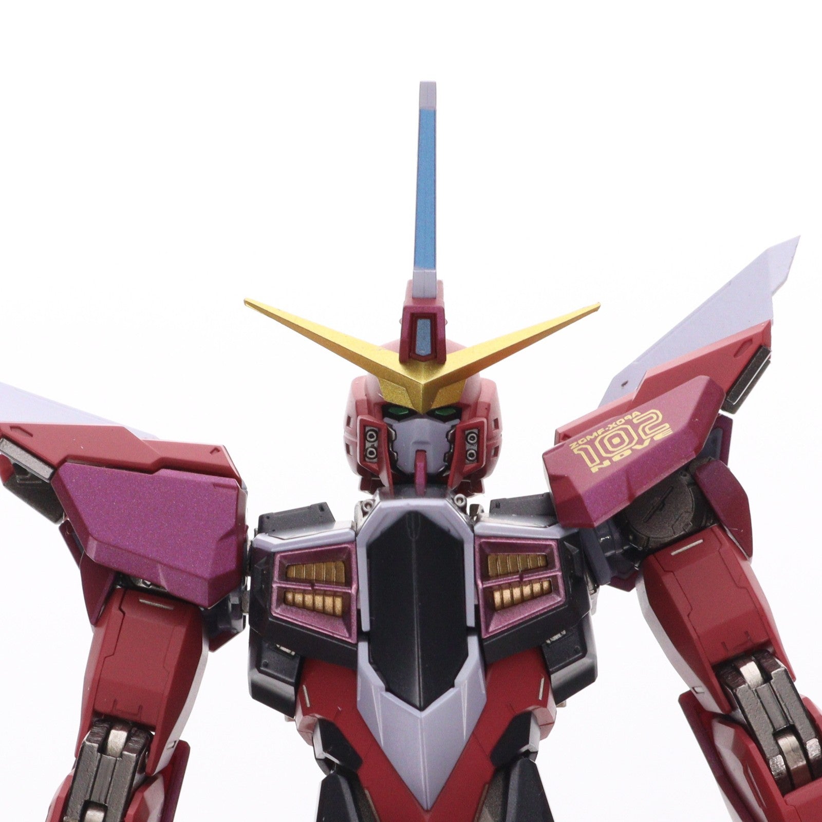 【中古即納】[FIG] METAL BUILD ジャスティスガンダム 機動戦士ガンダムSEED(シード) 完成品 可動フィギュア バンダイスピリッツ(20220129)