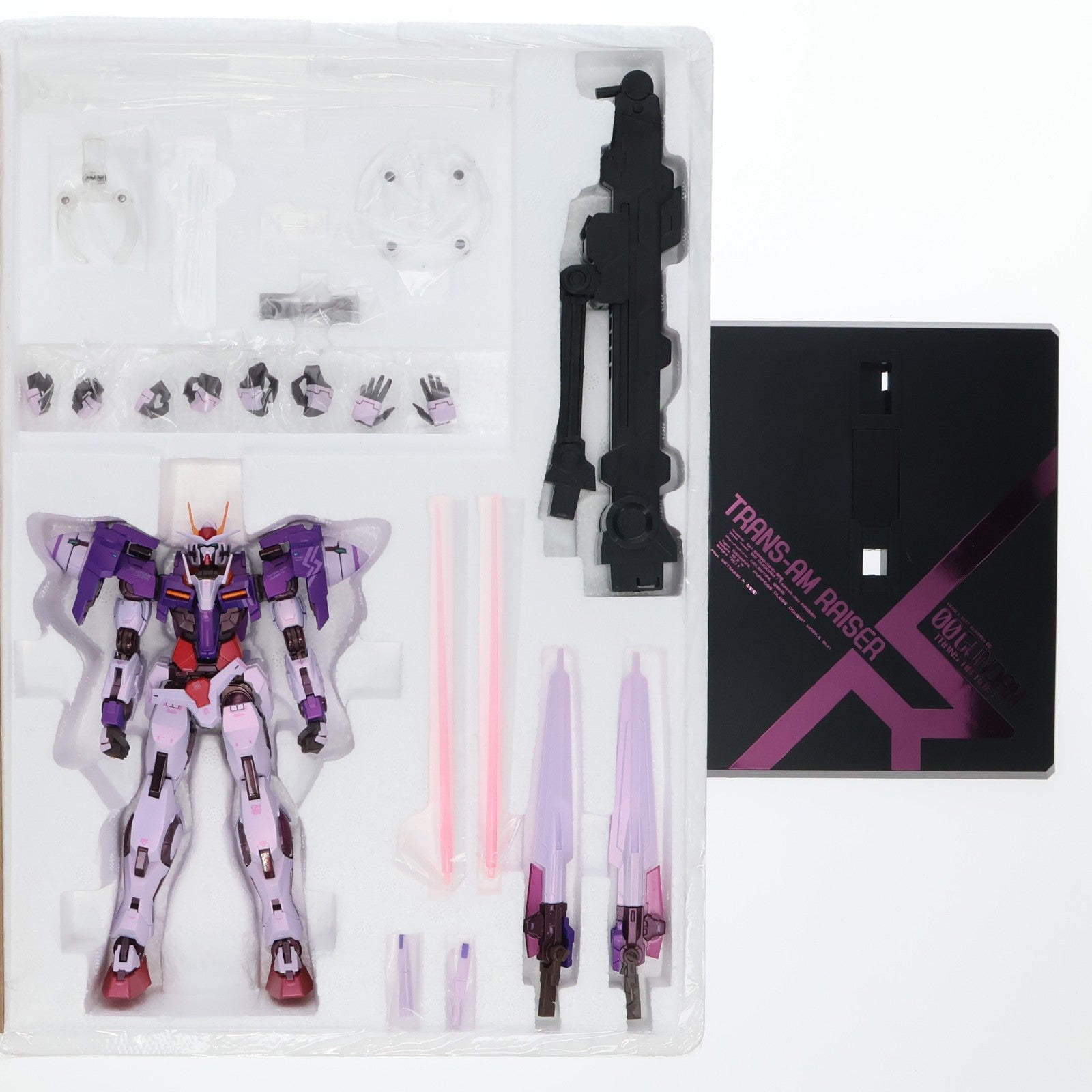 【中古即納】[FIG] METAL BUILD 10th Anniversary トランザムライザー Full Particle ver. 機動戦士ガンダム00(ダブルオー) 完成品 可動フィギュア TAMASHII NATION ONLINE 2021&魂ウェブ商店限定 バンダイスピリッツ(20211116)