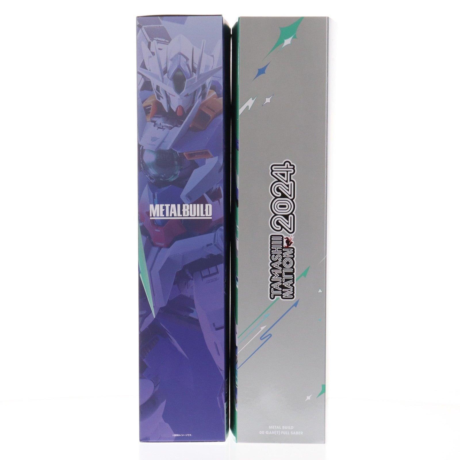 【中古即納】[FIG] METAL BUILD ダブルオークアンタ フルセイバー 機動戦士ガンダム00V戦記 完成品 可動フィギュア TAMASHII NATION 2024 開催記念品&魂ウェブ商店限定 バンダイスピリッツ(20241113)