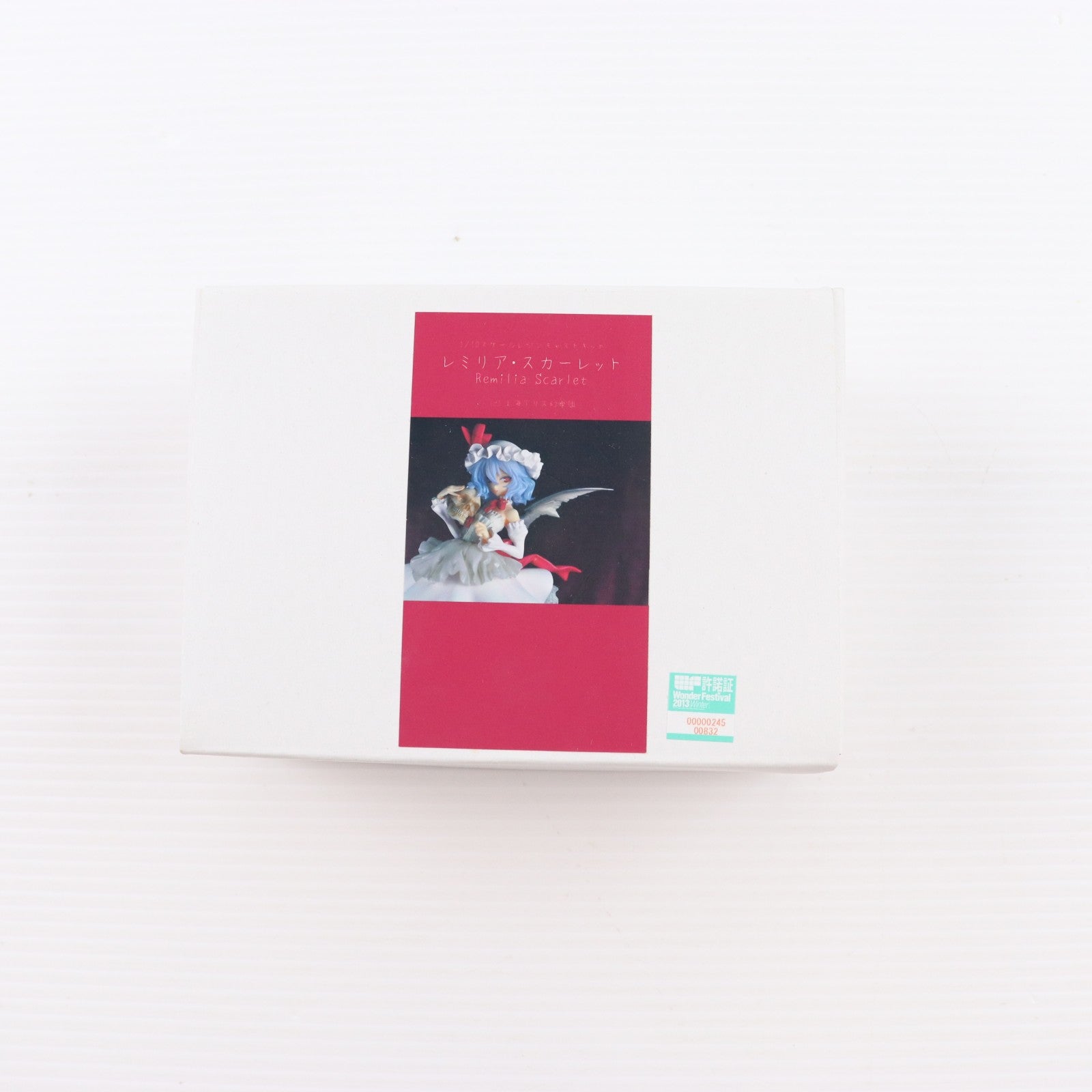 【中古即納】[FIG] レミリア・スカーレット 東方Project(とうほうプロジェクト) 1/10 レジンキャストキット フィギュア ワンダーフェスティバル2012冬&イベント限定 Reply From…(20120212)