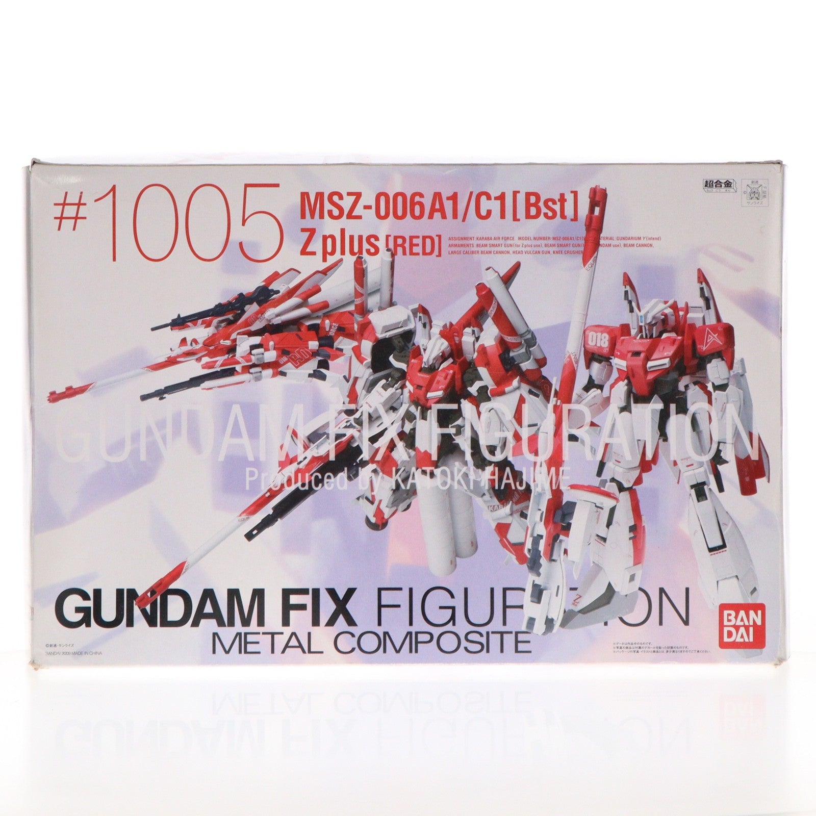 【中古即納】[FIG] GUNDAM FIX FIGURATION METAL COMPOSITE #1005 Zplus[RED](Zプラス レッド) ガンダム・センチネル 完成品 可動フィギュア バンダイ(20090328)