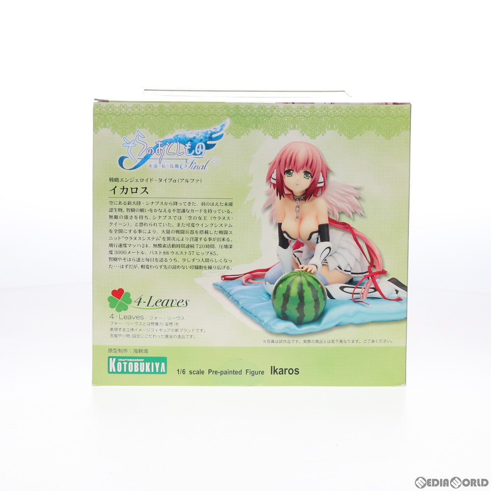 【中古即納】[FIG] 4-Leaves イカロス そらのおとしものFinal 永遠の私の鳥籠(エターナルマイマスター) 1/6 完成品 フィギュア(PP546) コトブキヤ(20140813)