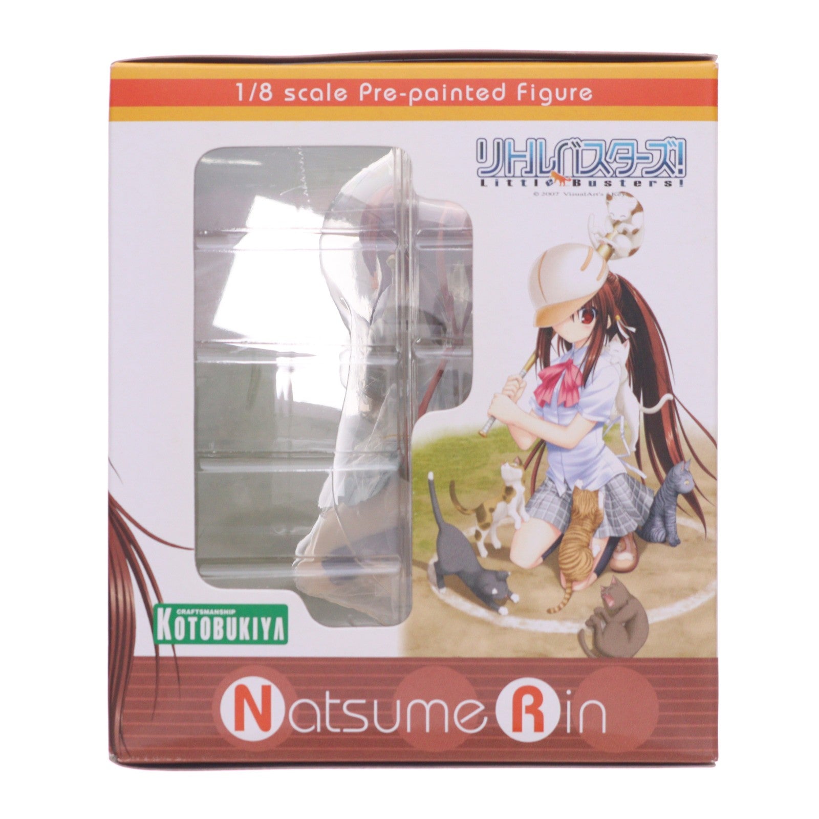 【中古即納】[FIG] 特典3種無し 棗鈴(なつめりん) ゲーマガオリジナルVer. リトルバスターズ! 1/8 完成品 フィギュア ゲーマガ誌上通販限定 コトブキヤ/SBクリエイティブ(ソフトバンククリエイティブ)(20081130)