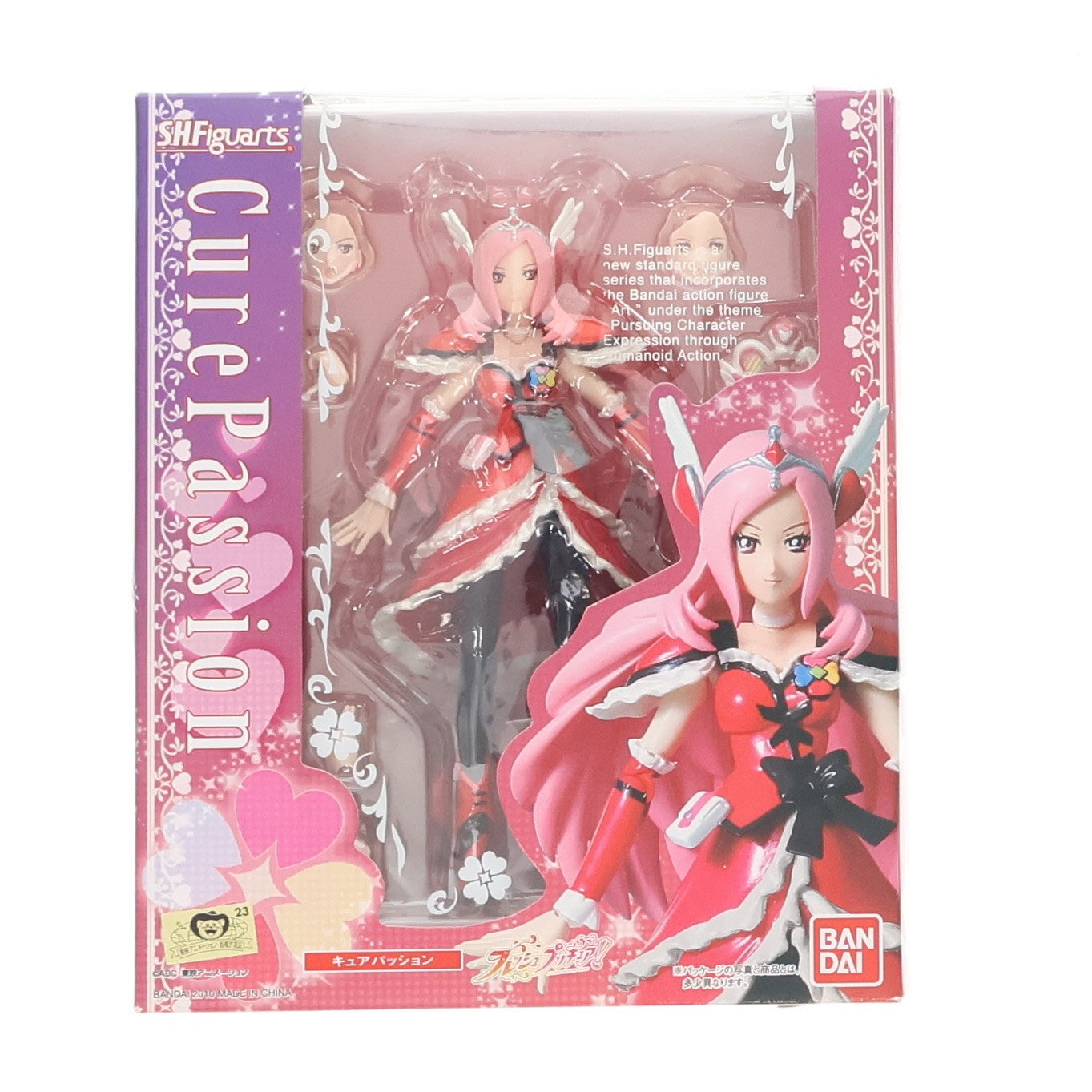 【中古即納】[FIG] S.H.Figuarts(フィギュアーツ) キュアパッション フレッシュプリキュア! 完成品 可動フィギュア バンダイ(20100924)