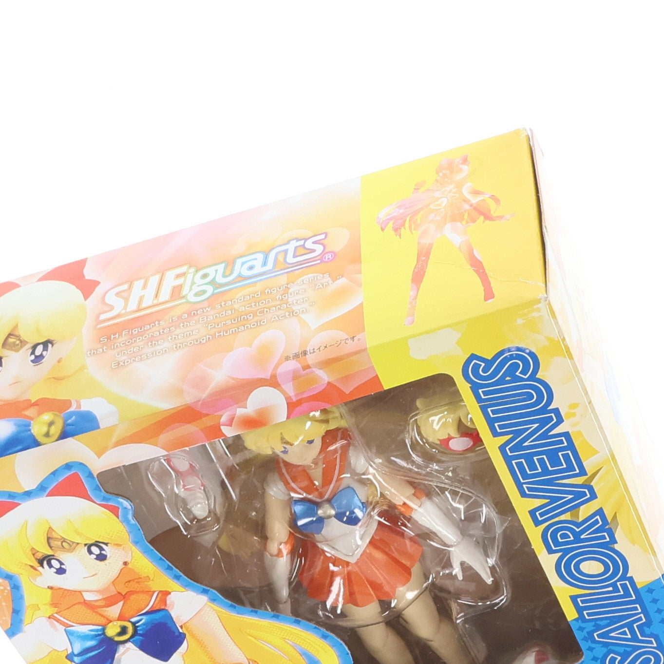 【中古即納】[FIG] S.H.Figuarts(フィギュアーツ) セーラーヴィーナス 美少女戦士セーラームーン 完成品 可動フィギュア バンダイ(20150613)