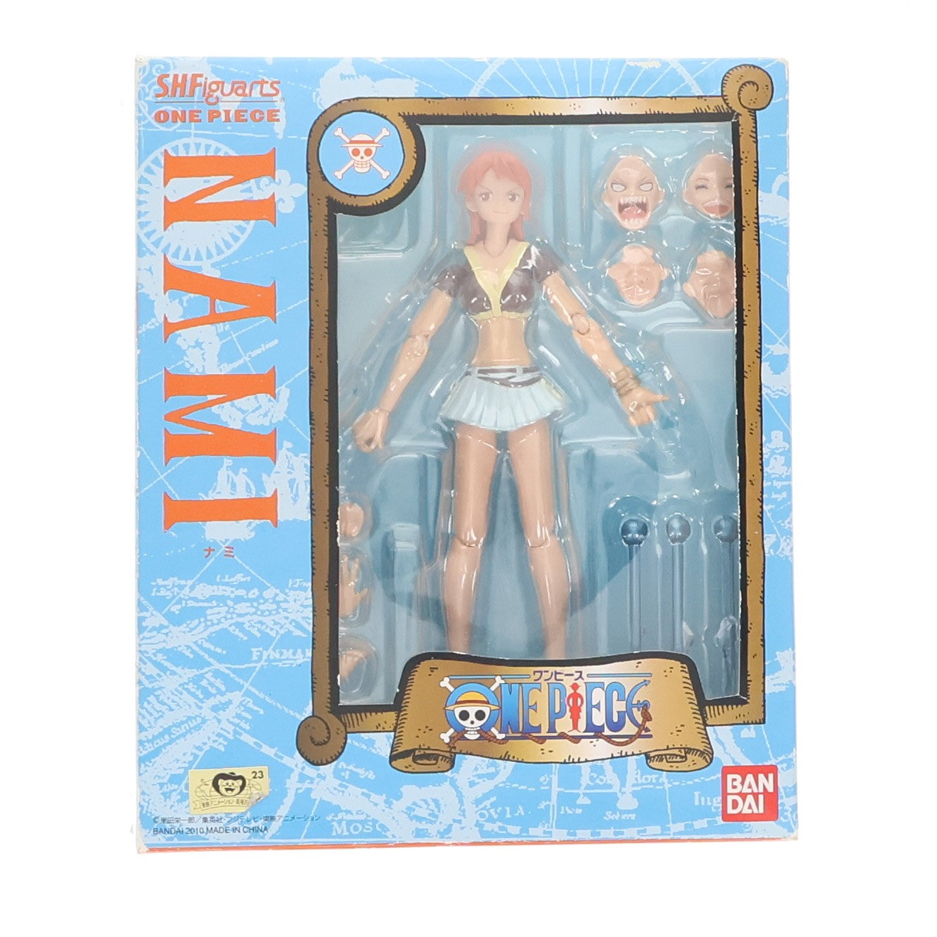 【中古即納】[FIG] S.H.Figuarts(フィギュアーツ) ナミ ONE PIECE(ワンピース) 完成品 可動フィギュア バンダイ(20101224)