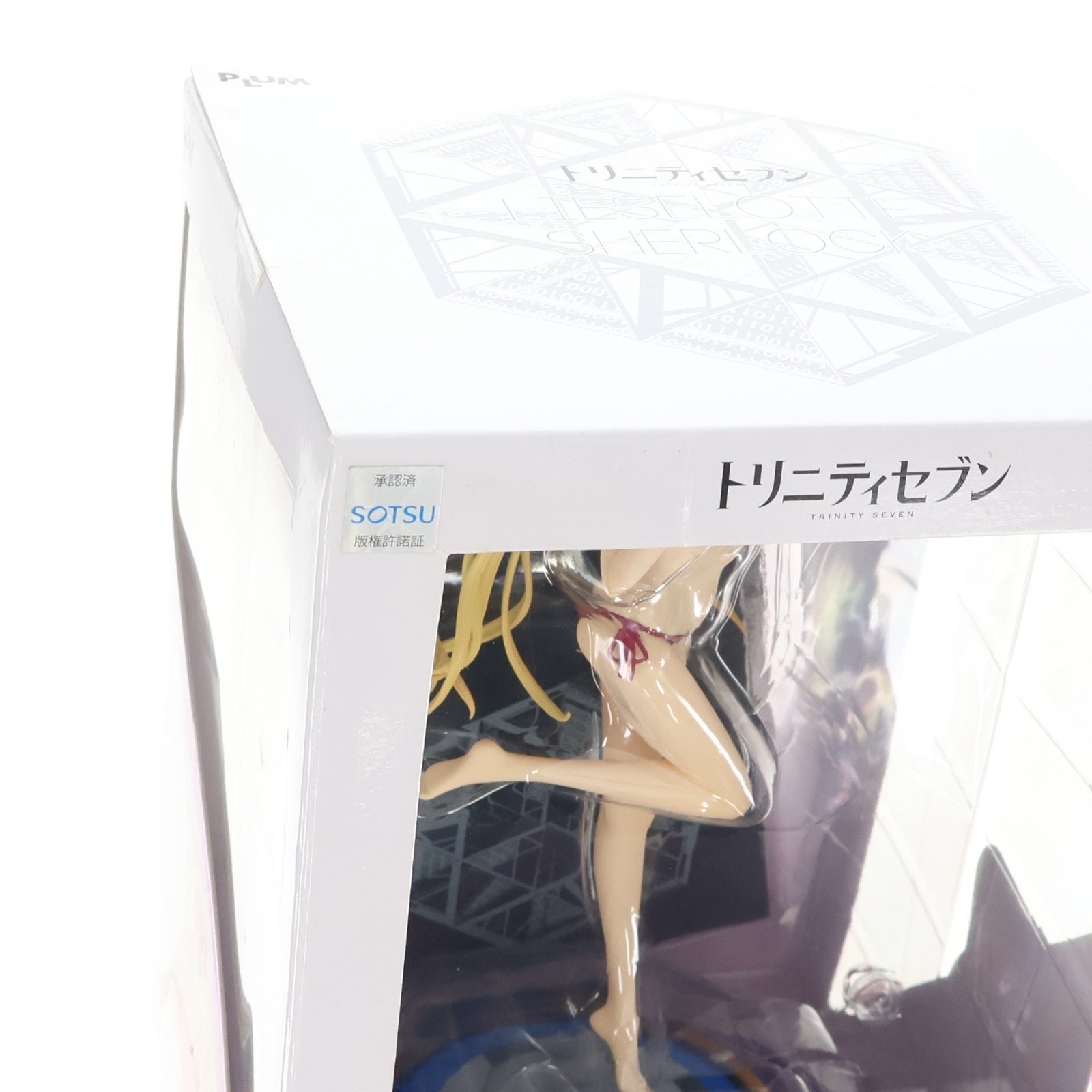 【中古即納】[FIG] リーゼロッテ=シャルロック～水着Ver.～ トリニティセブン 1/8 完成品 フィギュア(PF035) PLUM(プラム)(20150524)