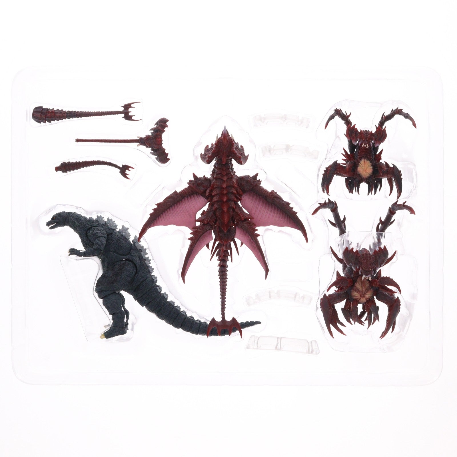 【中古即納】[FIG] 魂ウェブ商店限定 S.H.MonsterArts(モンスターアーツ) ゴジラジュニア&デストロイア エボリューションセット ゴジラVSデストロイア 完成品 可動フィギュア バンダイスピリッツ(20260624)