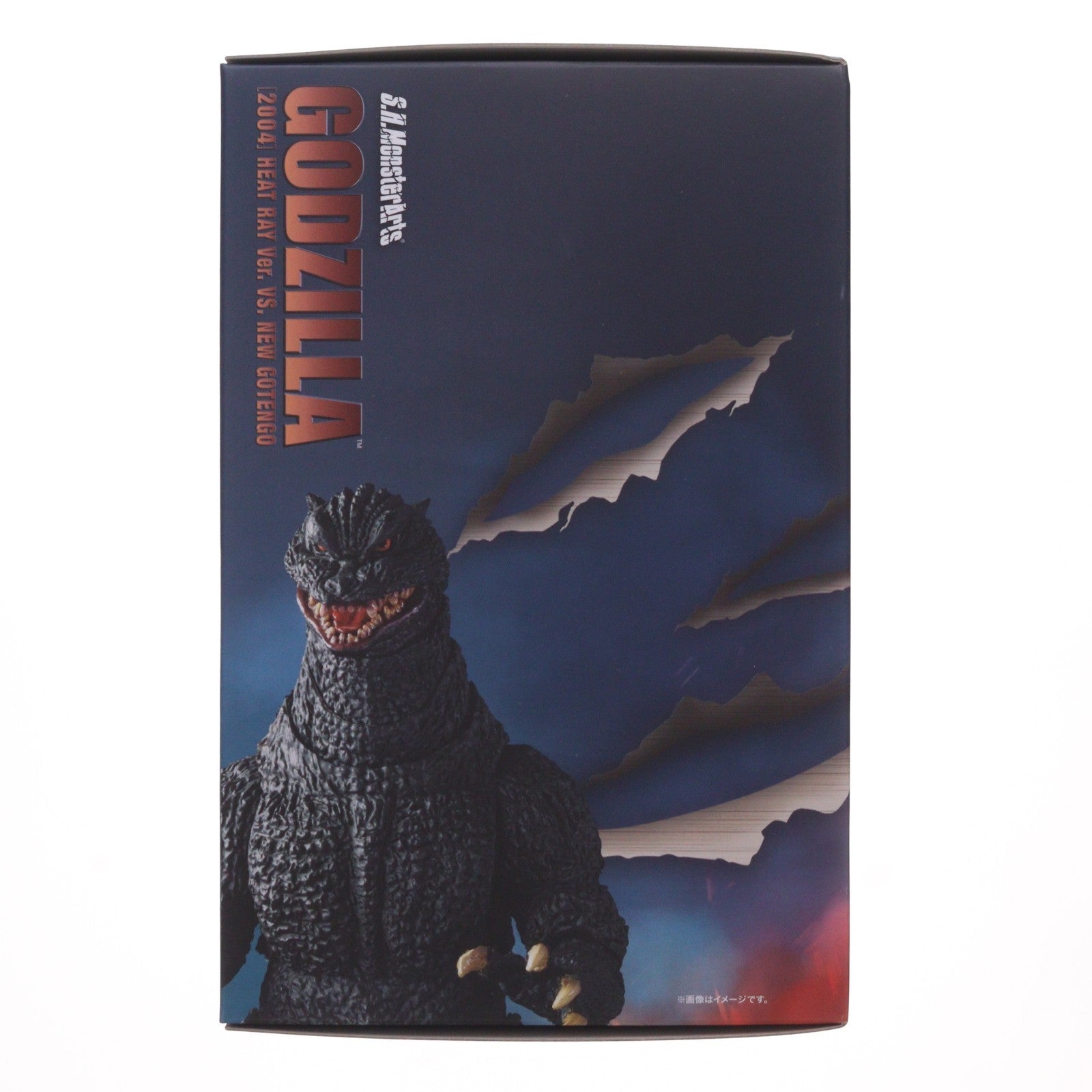 【中古即納】[FIG] 魂ウェブ商店限定 S.H.MonsterArts(モンスターアーツ) ゴジラ(2004) 放射熱線Ver. VS 新・轟天号 ゴジラ FINAL WARS(ファイナルウォーズ) 完成品 可動フィギュア バンダイスピリッツ(20260531)