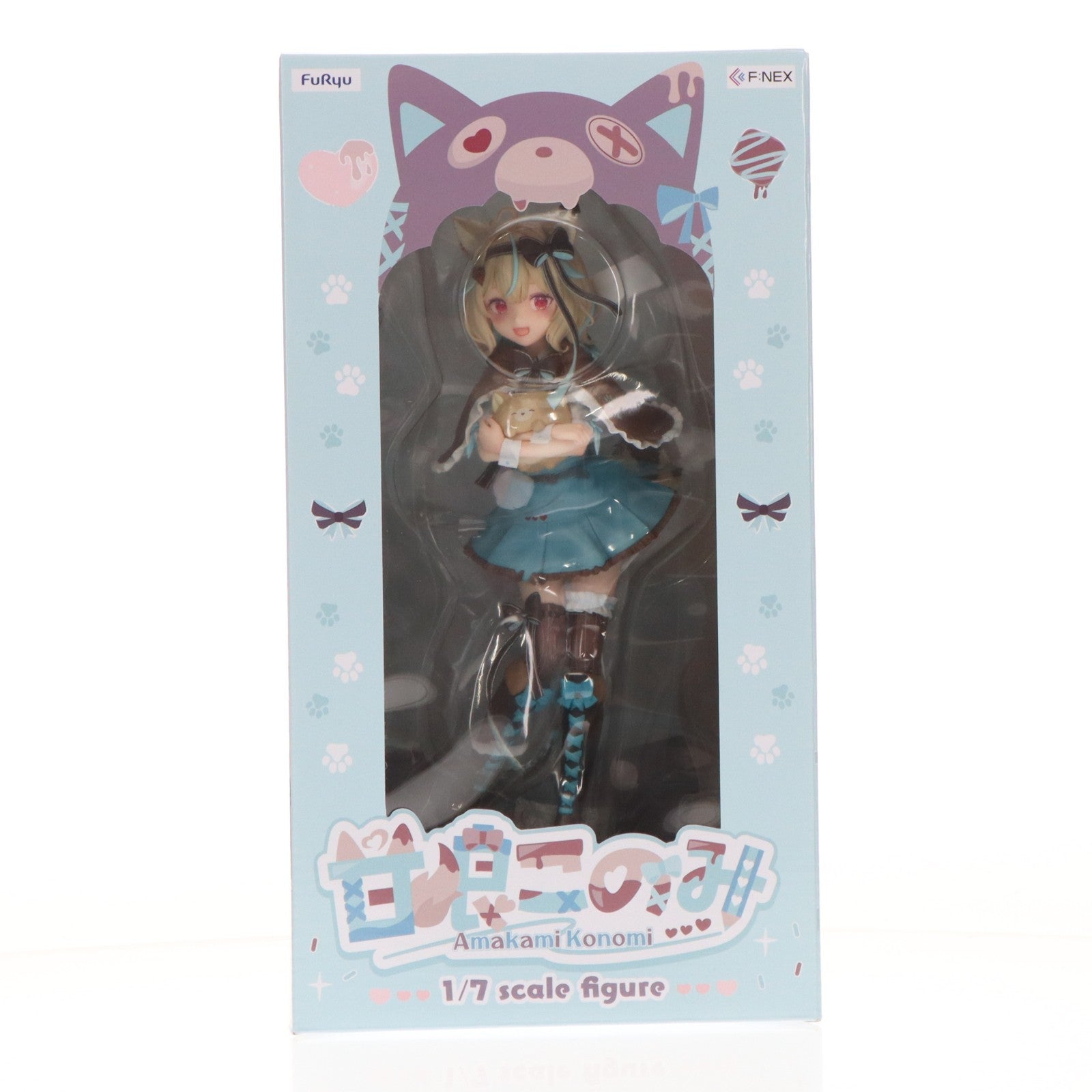 【中古即納】[FIG] FURYU HOBBY MALL限定 甘狼このみ(あまかみこのみ) バーチャルYouTuber 1/7 完成品 フィギュア(AMU-FNX1147) フリュー(20260310)
