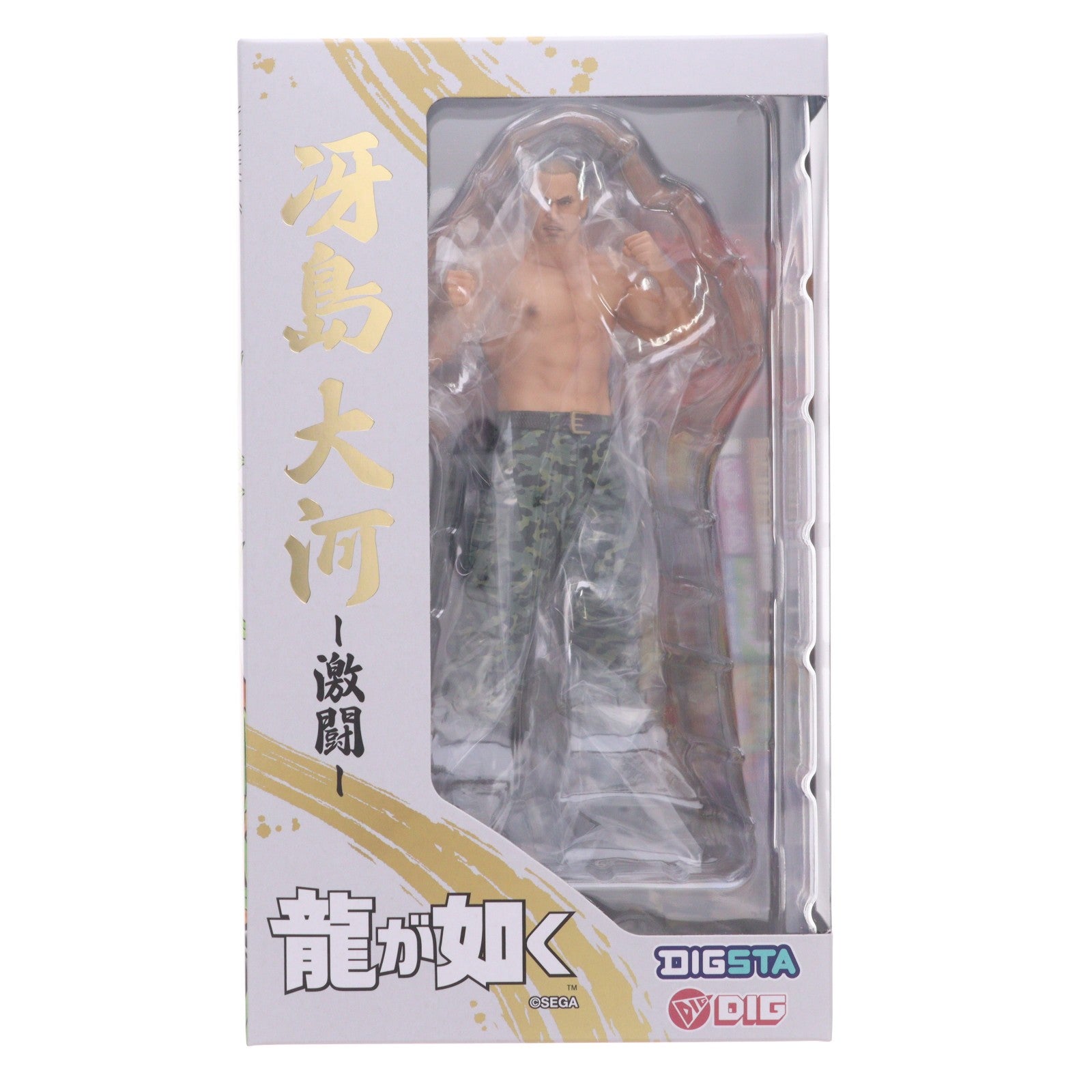 【中古即納】[FIG] DIG公式オンラインストア&セガストアオンライン限定特典付属 DIGSTA 冴島大河-激闘-(さえじまたいが) 龍が如く 完成品 フィギュア ディーアイジー(20260121)