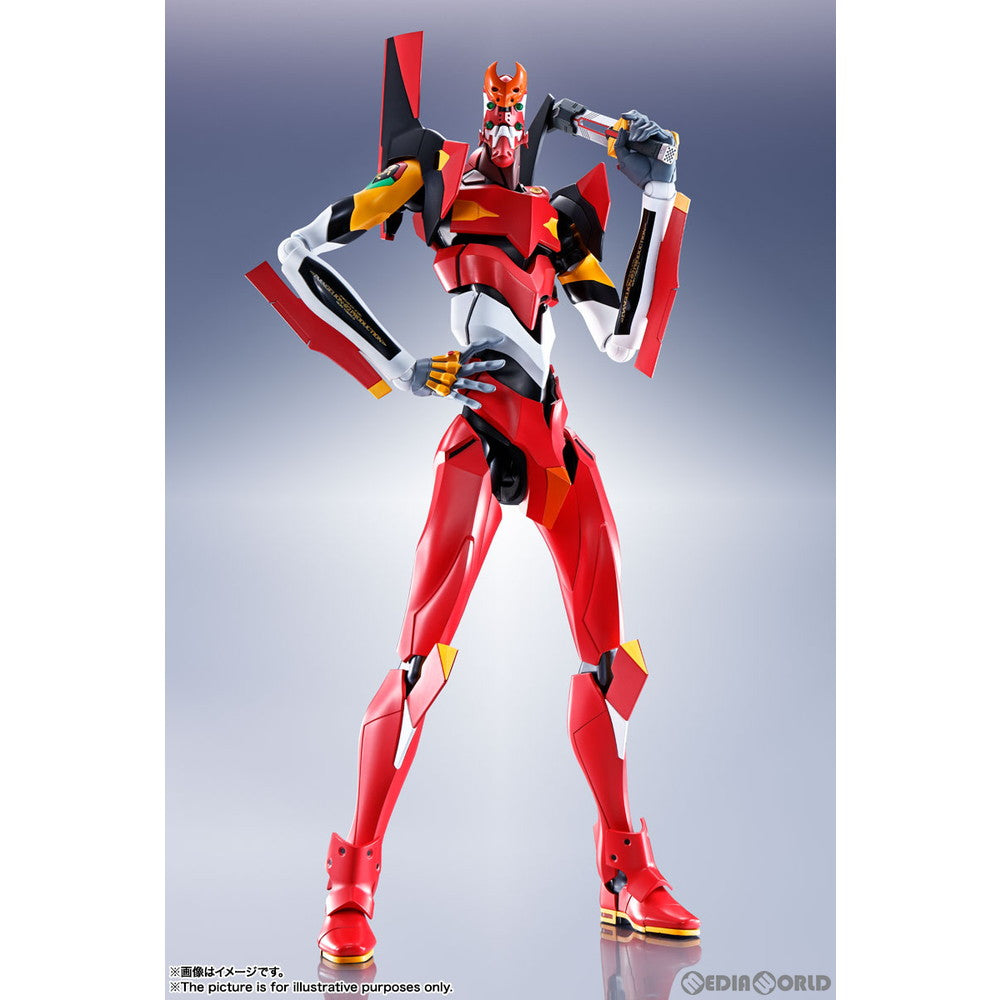 【中古即納】[FIG] DYNACTION(ダイナクション) 汎用ヒト型決戦兵器 人造人間エヴァンゲリオン2号機 ヱヴァンゲリヲン新劇場版 完成品 可動フィギュア バンダイスピリッツ(20211121)
