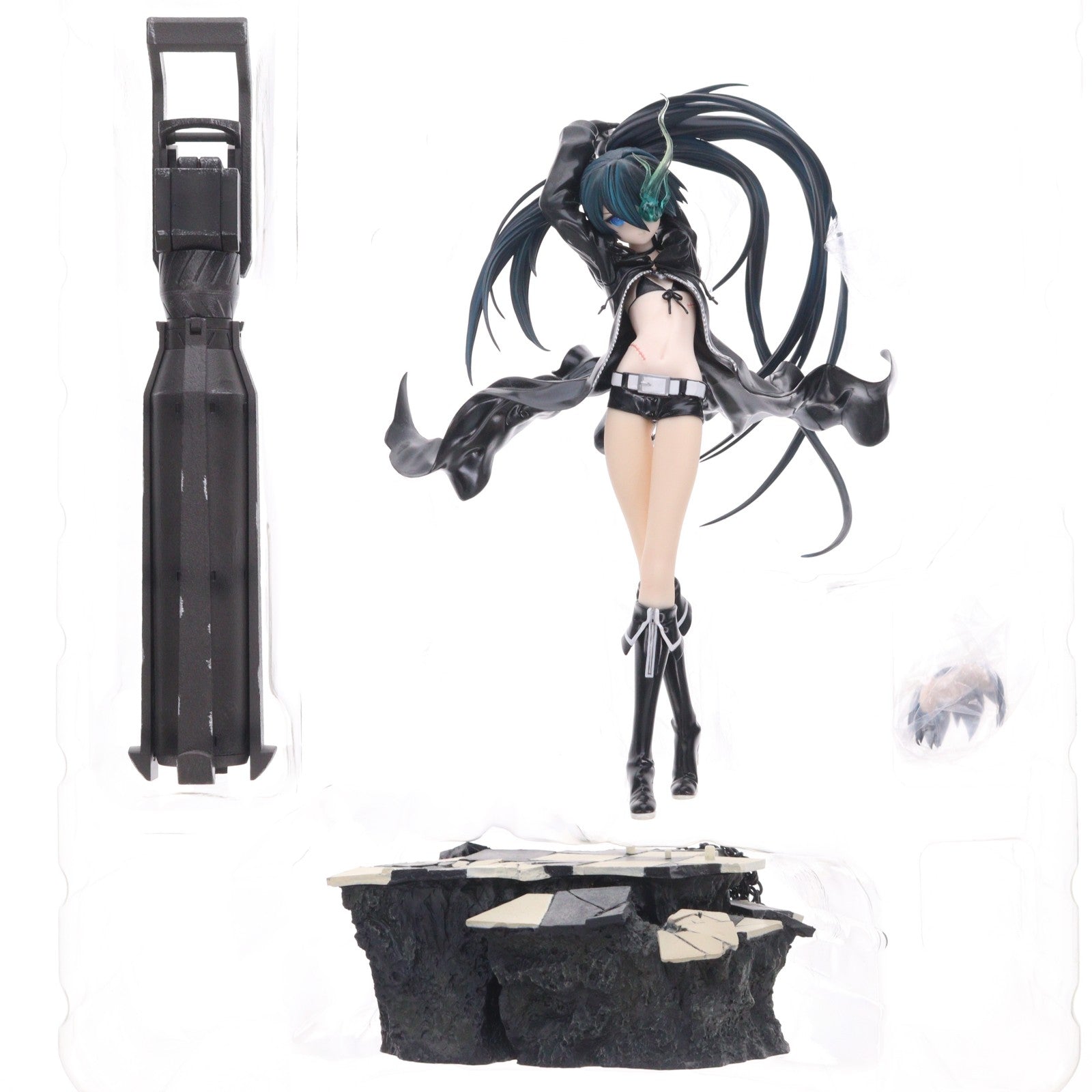 【中古即納】[FIG] ブラック★ロックシューター 1/8 完成品 フィギュア グッドスマイルカンパニー(20101221)