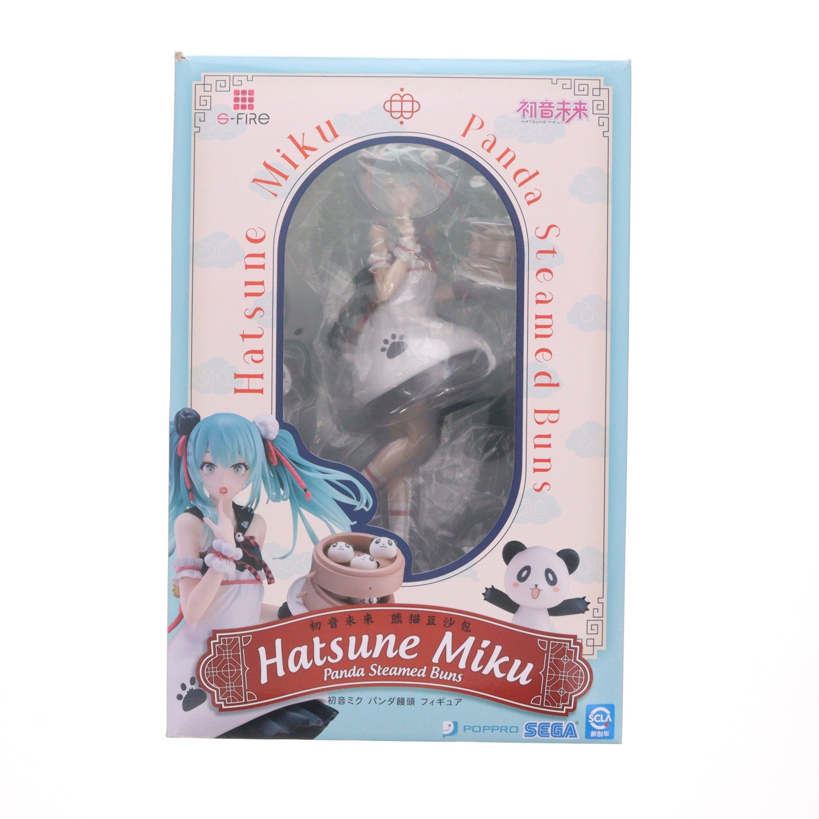 【中古即納】[FIG] S-FIRE限定 初音ミク パンダ饅頭 SEGA×Bilibili×POPPRO 完成品 フィギュア セガ(20231231)
