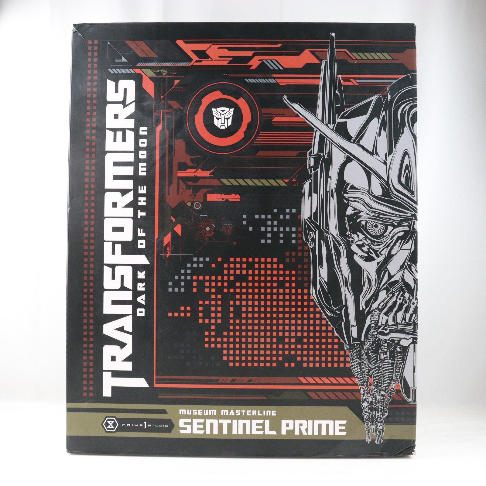 【中古即納】[FIG] プライム1スタジオオンラインストア特典付属 ミュージアムマスターライン センチネルプライム EX ボーナス版 トランスフォーマー/ダークサイド・ムーン 完成品 フィギュア(MMTFM-23EXS) プライム1スタジオ(20210228)