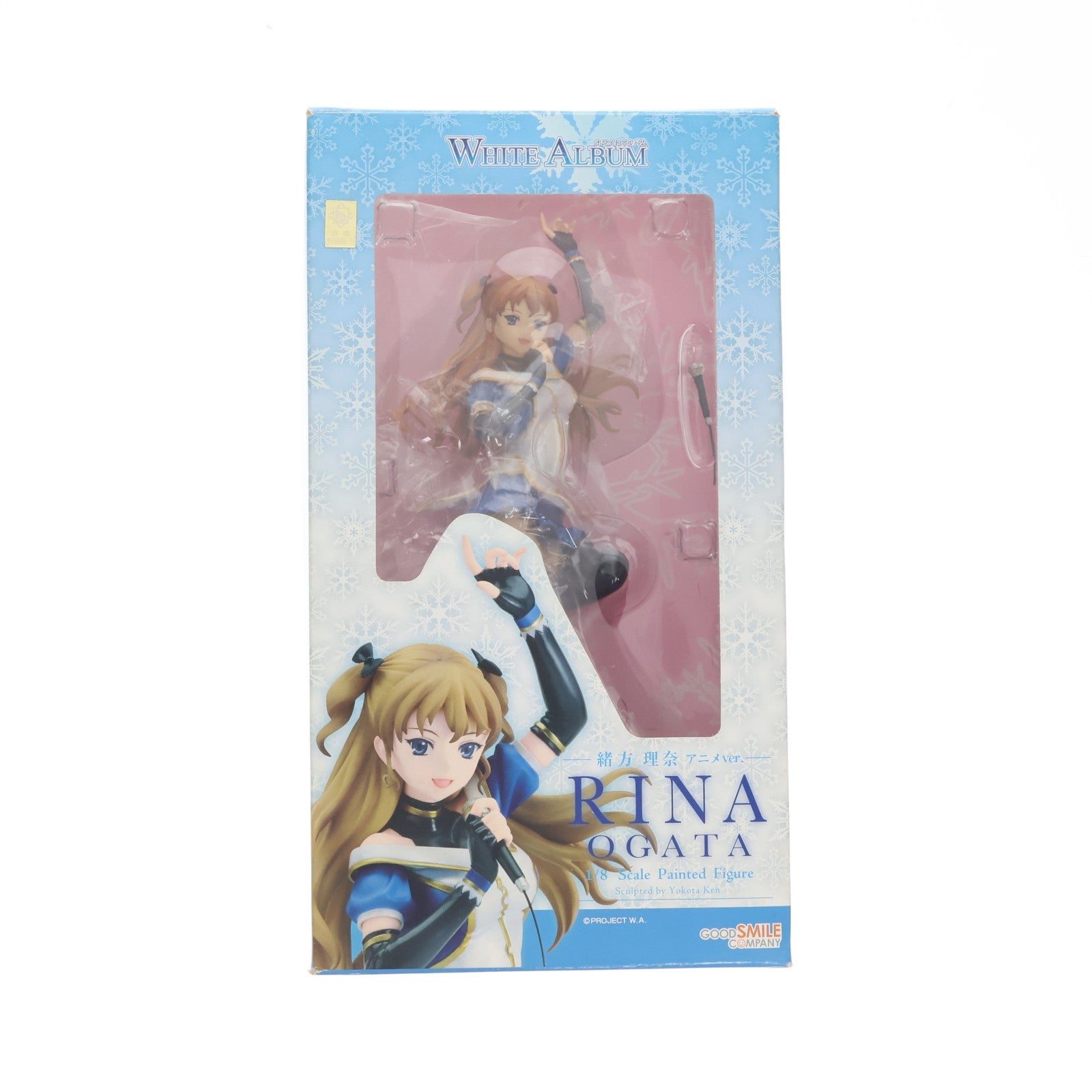 【中古即納】[FIG] 緒方理奈(おがたりな) WHITE ALBUM(ホワイトアルバム) 1/8 完成品 フィギュア グッドスマイルカンパニー(20100128)