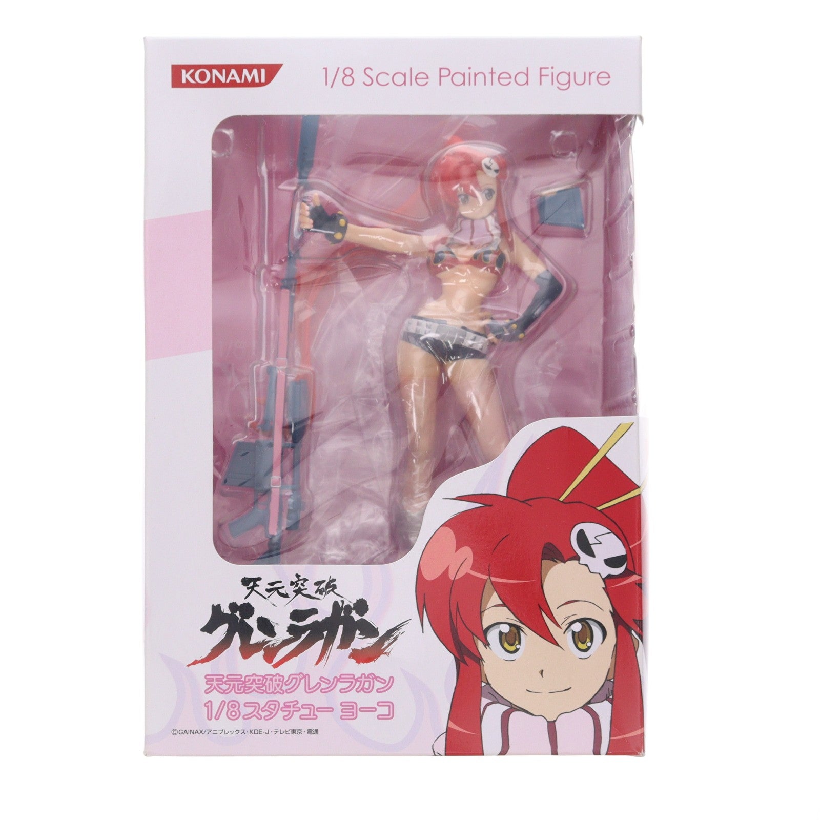 【中古即納】[FIG] ヨーコ 天元突破グレンラガン 1/8 完成品 スタチュー フィギュア コナミデジタルエンタテインメント(20070927)