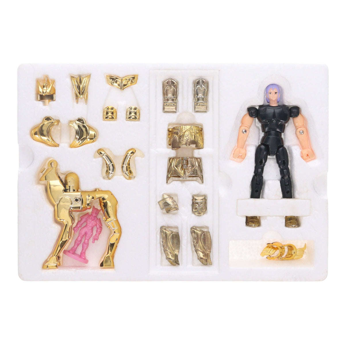 【中古即納】[FIG] 聖闘士聖衣大系 アリエスクロス(牡羊座のムウ) 黄金聖衣 聖闘士星矢 完成品 可動フィギュア バンダイ(19871231)