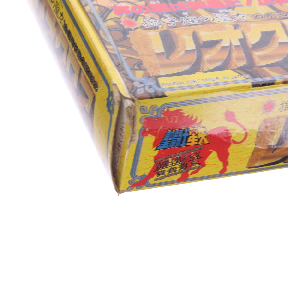 【中古即納】[FIG] 聖闘士聖衣大系 レオクロス(獅子座のアイオリア) 黄金聖衣 聖闘士星矢 完成品 可動フィギュア バンダイ(19871231)