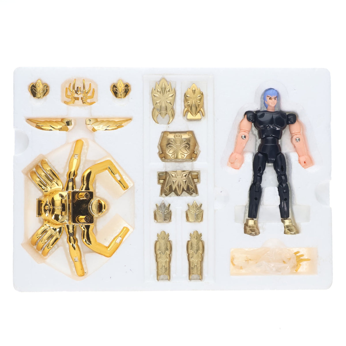 【中古即納】[FIG] 聖闘士聖衣大系 キャンサークロス(蟹座のデスマスク) 黄金聖衣 聖闘士星矢 完成品 可動フィギュア バンダイ(19871231)
