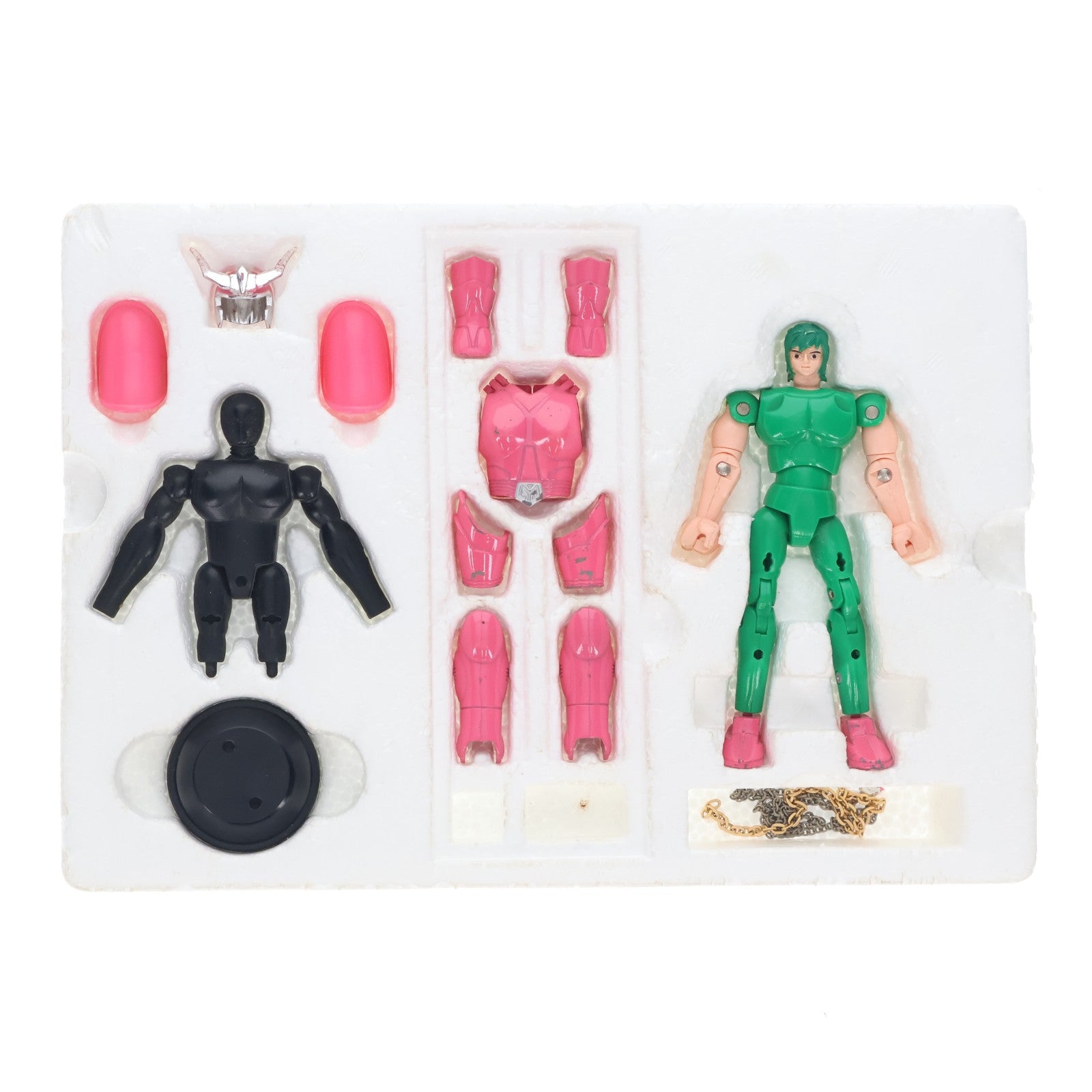【中古即納】[FIG] 聖闘士聖衣大系 アンドロメダクロス(アンドロメダ星座の瞬) 初期版 聖闘士星矢 完成品 可動フィギュア バンダイ(19871231)