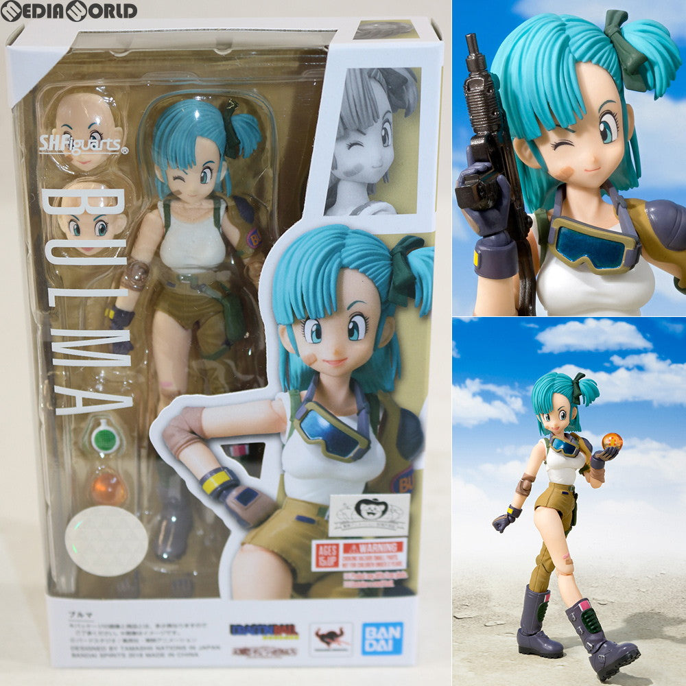 【中古即納】[FIG] 魂ウェブ商店限定 S.H.Figuarts(フィギュアーツ) ブルマ ドラゴンボール 完成品 可動フィギュア バンダイスピリッツ(20180930)