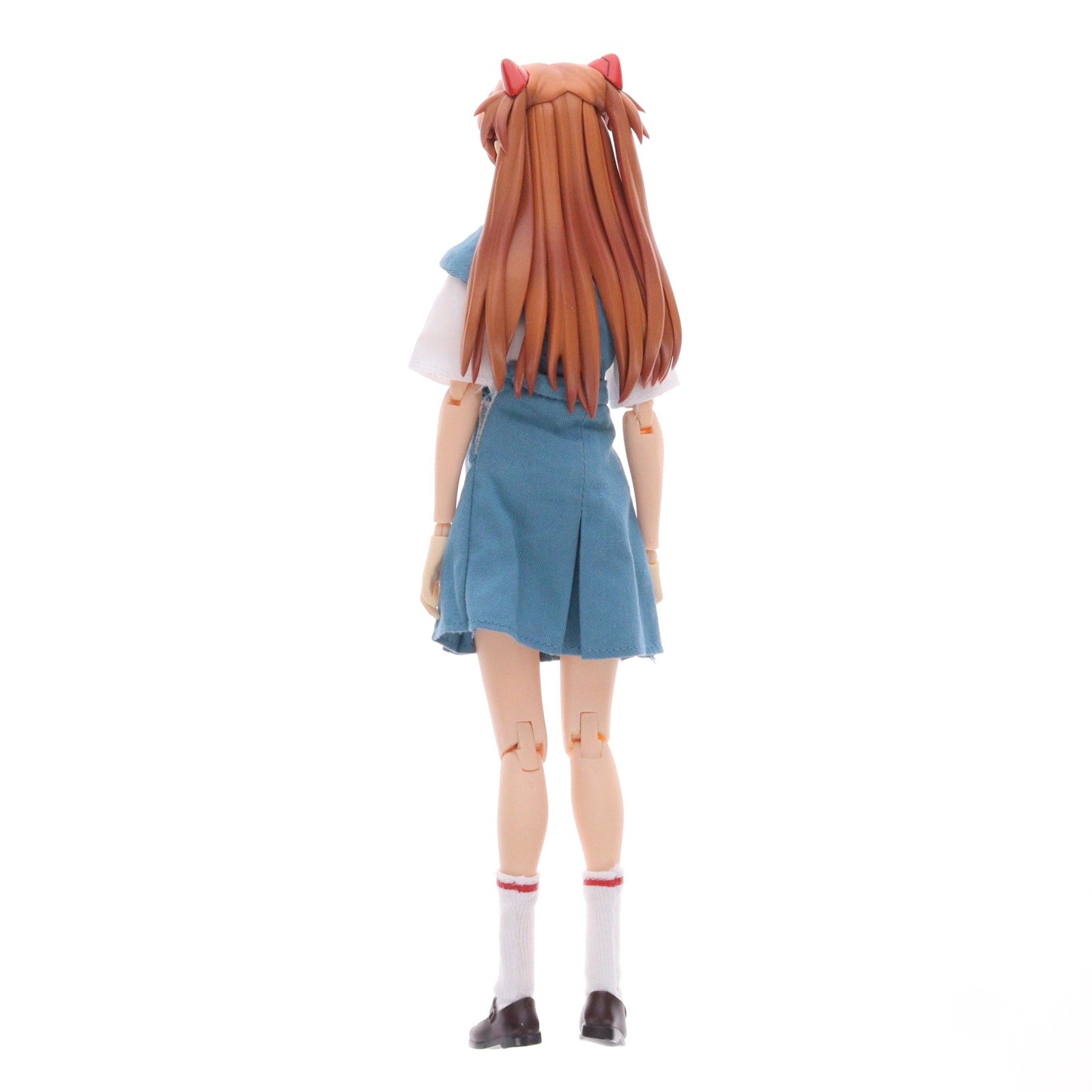 【中古即納】[FIG] リアルアクションヒーローズ No.502 RAH 式波・アスカ・ラングレー(制服版) ヱヴァンゲリヲン新劇場版：破 完成品 フィギュア メディコム・トイ(20101201)