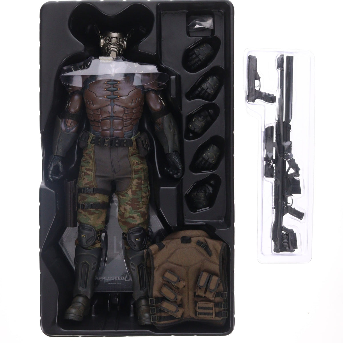 【中古即納】[FIG] ムービー・マスターピース ブリアレオス・ヘカトンケイレス アップルシード アルファ 1/6 完成品 フィギュア(MMS269) ホットトイズ(20151129)