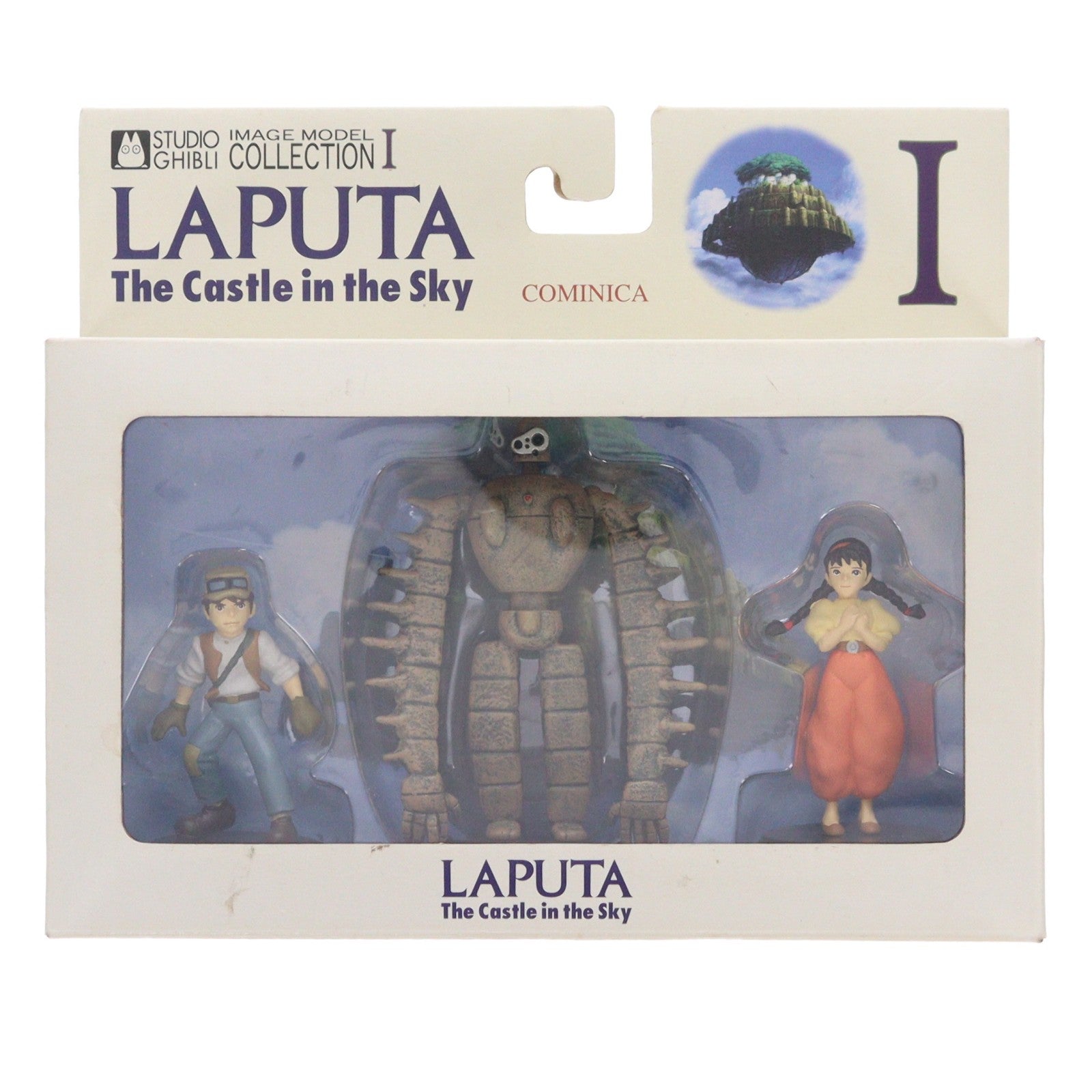 【中古即納】[FIG] スタジオジブリイメージコレクションI パズー&シータ&ロボット兵 天空の城ラピュタ 完成品 フィギュア COMINICA(コミニカ)(20010331)