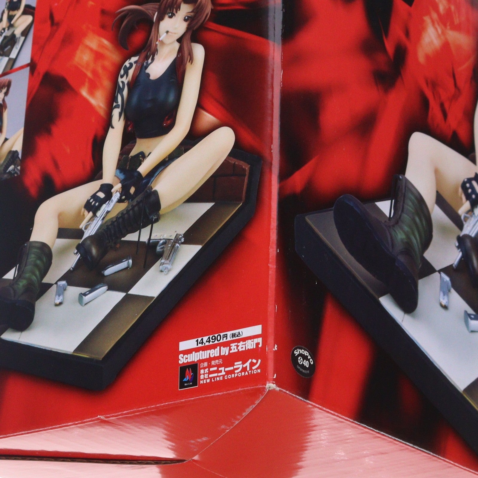 【中古即納】[FIG] Revy(レヴィ) BLACK LAGOON(ブラックラグーン) 1/6 完成品 フィギュア ニューライン(20070810)